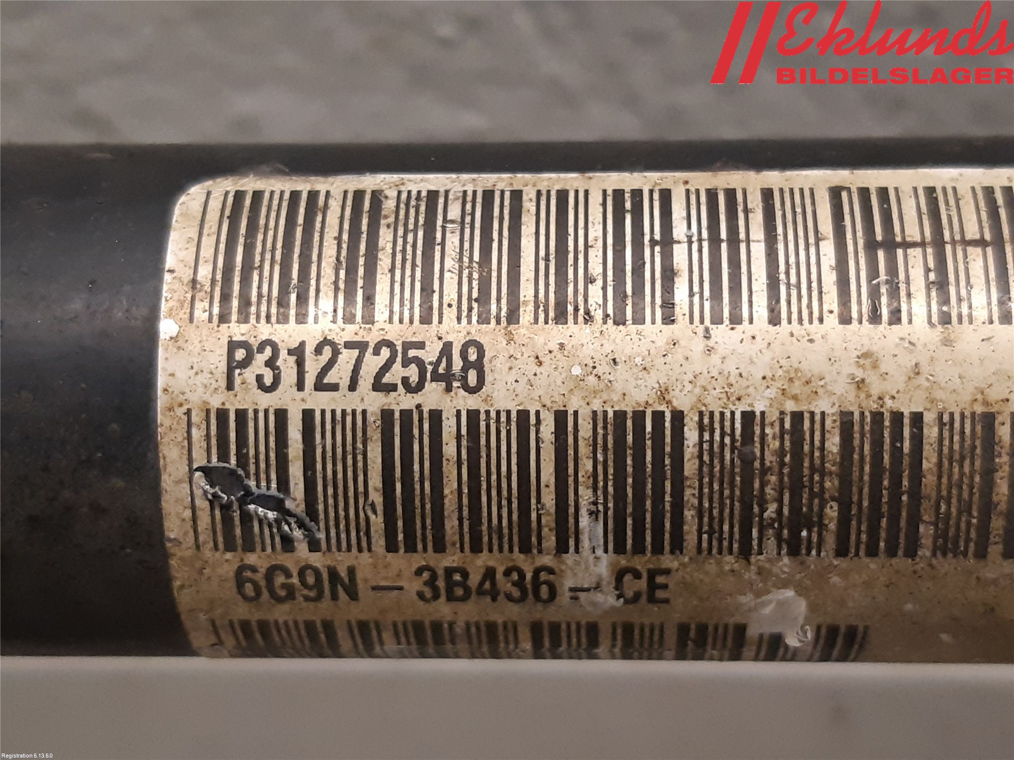 Volvo V70 08-13 Drivaxel Fram Höger