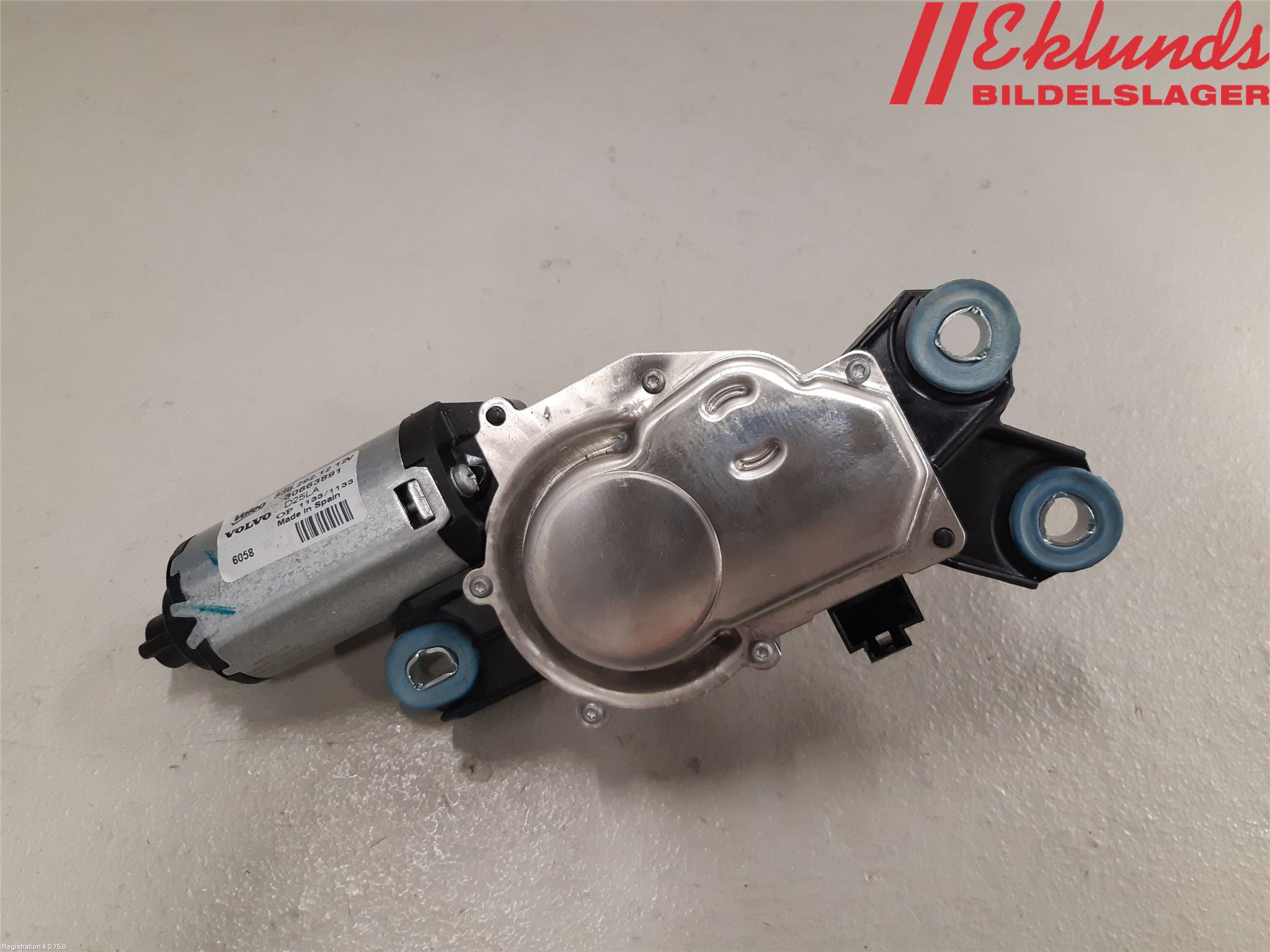 Volvo V70 08-13 Torkarmotor Baklucka