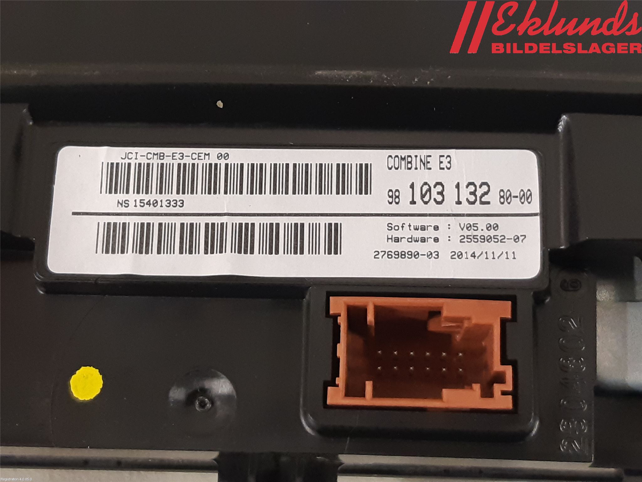 Citroen C4 CACTUS 14-20 Instrument Komb