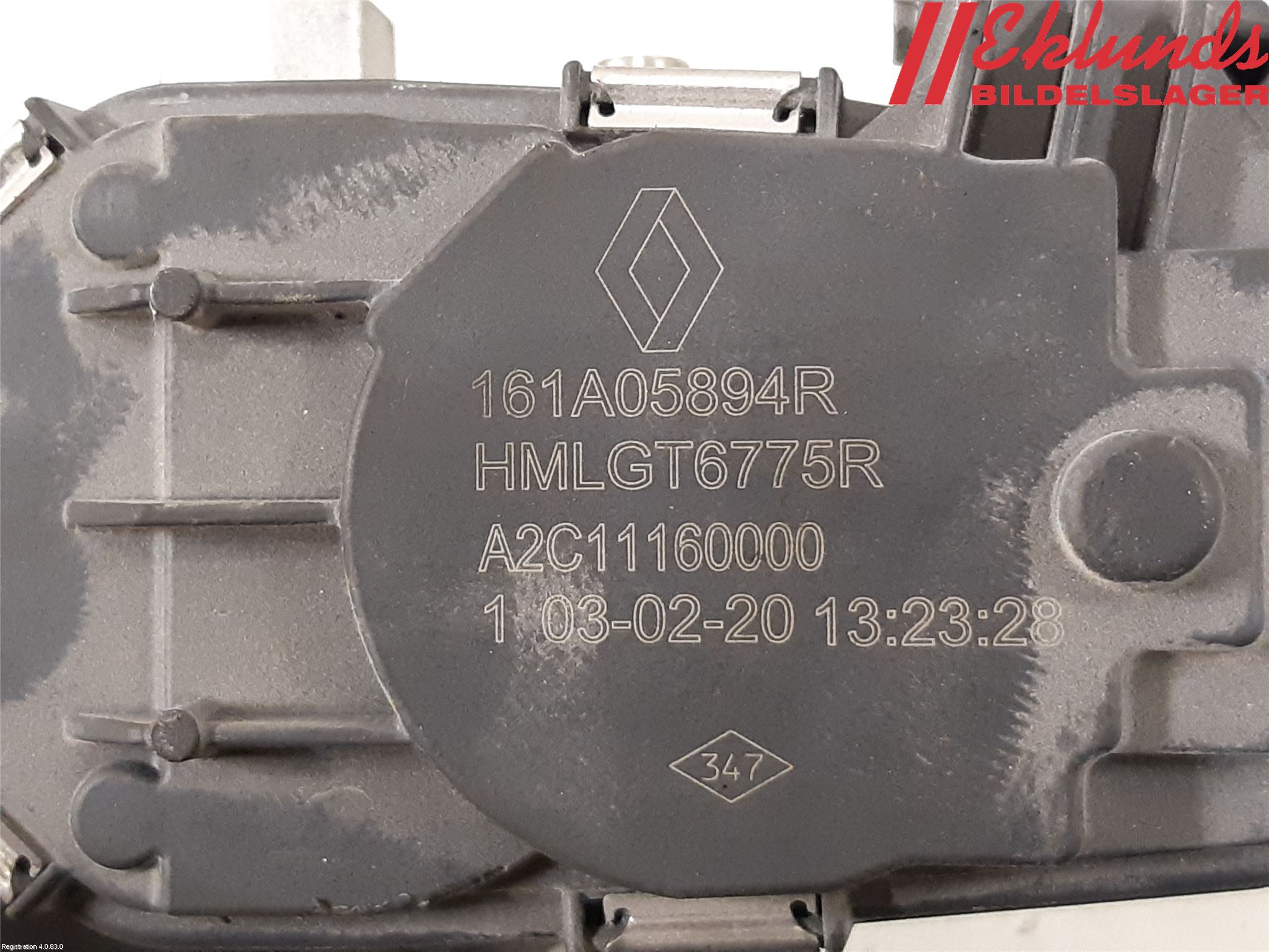 Fiat TALENTO 16- Injspjällhus