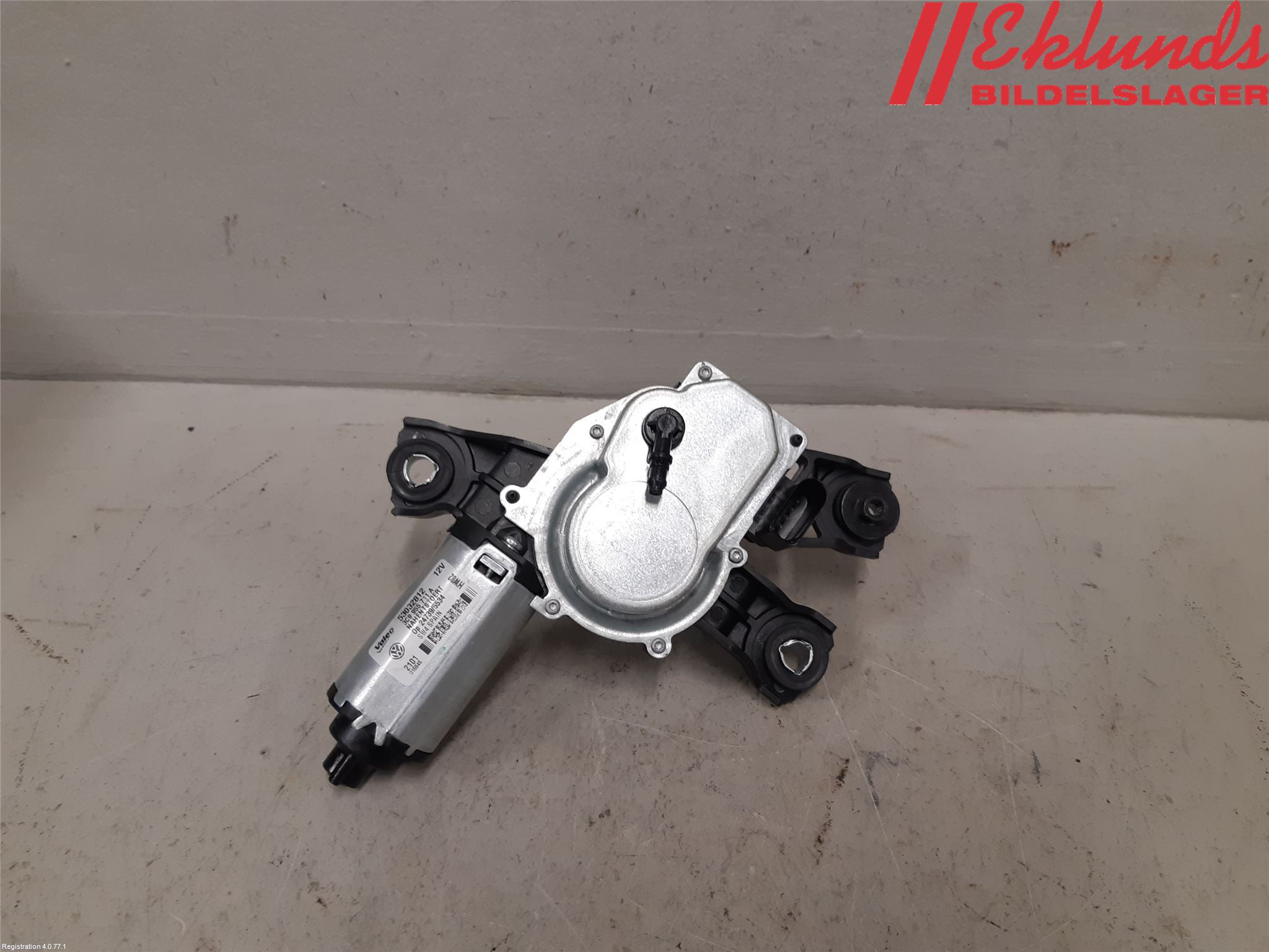 Volkswagen VW PASSAT 11-14 Torkarmotor Baklucka