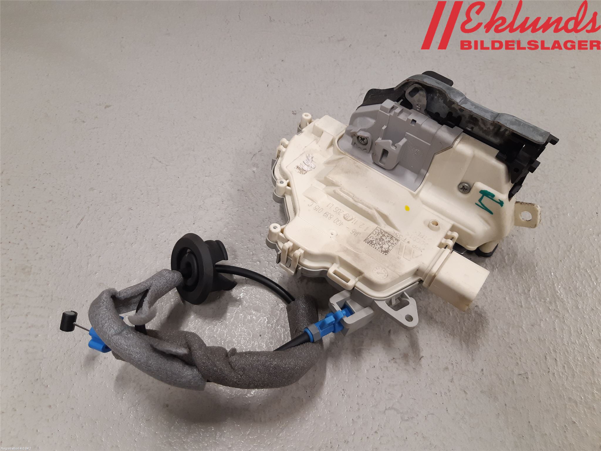 Audi A3/S3 8V 13-20 Låskista-Dörrlås