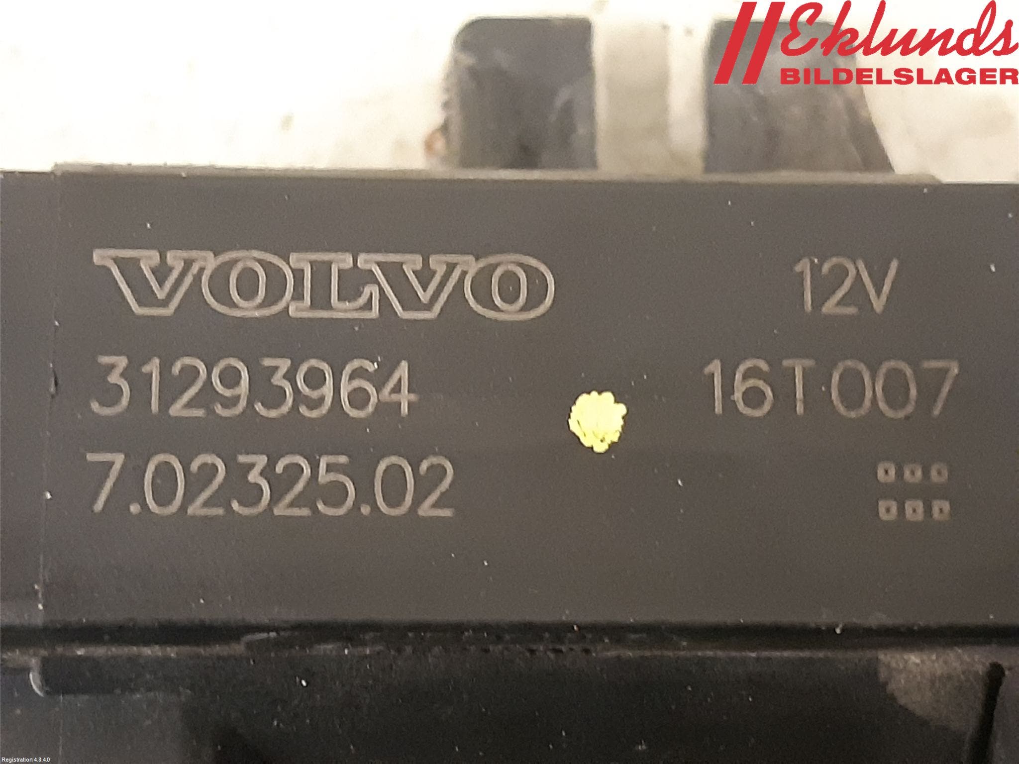 Volvo V70 14-16 Vakuumventil