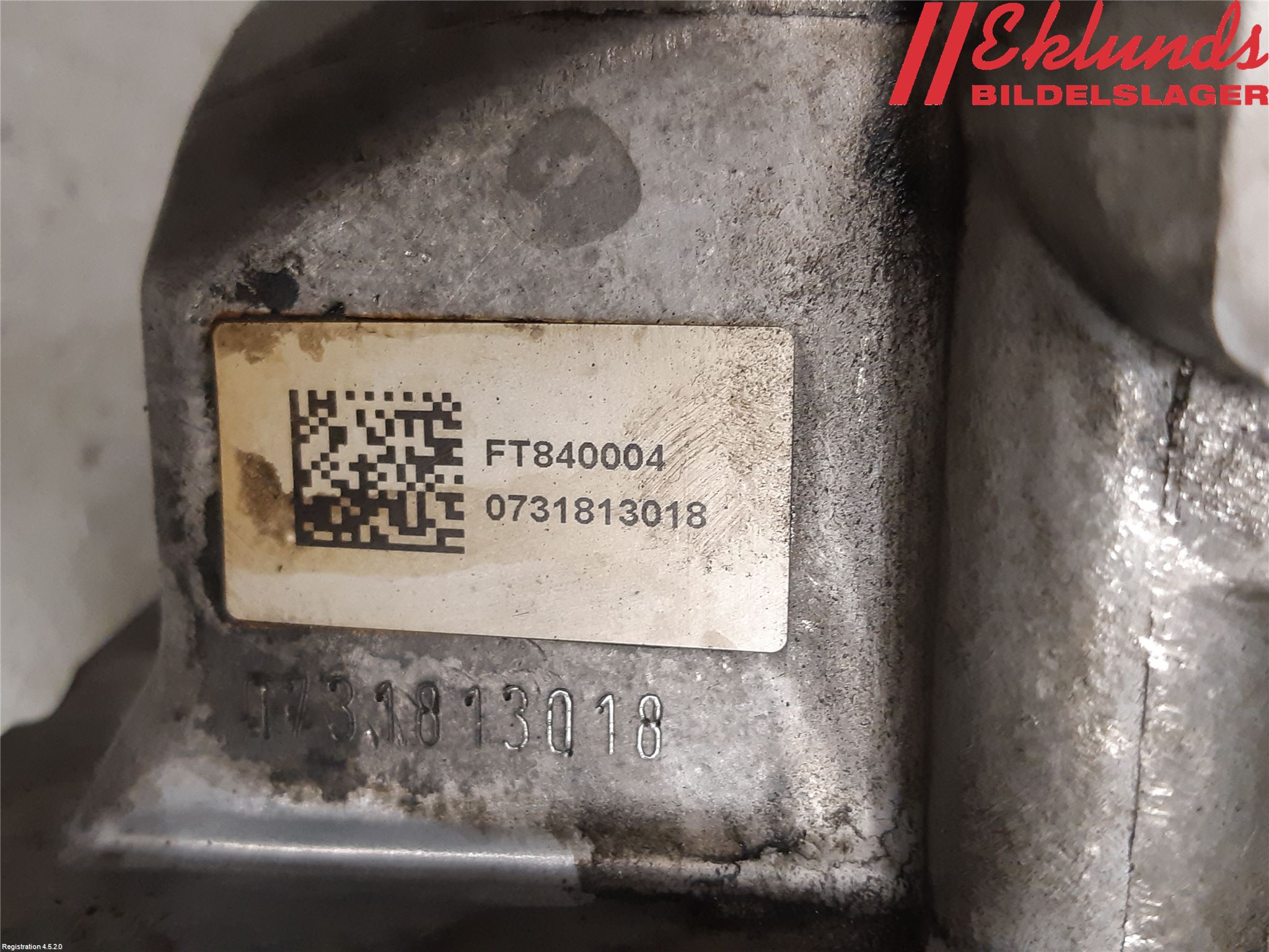 Nissan NV400 12-24 Avgaskylare