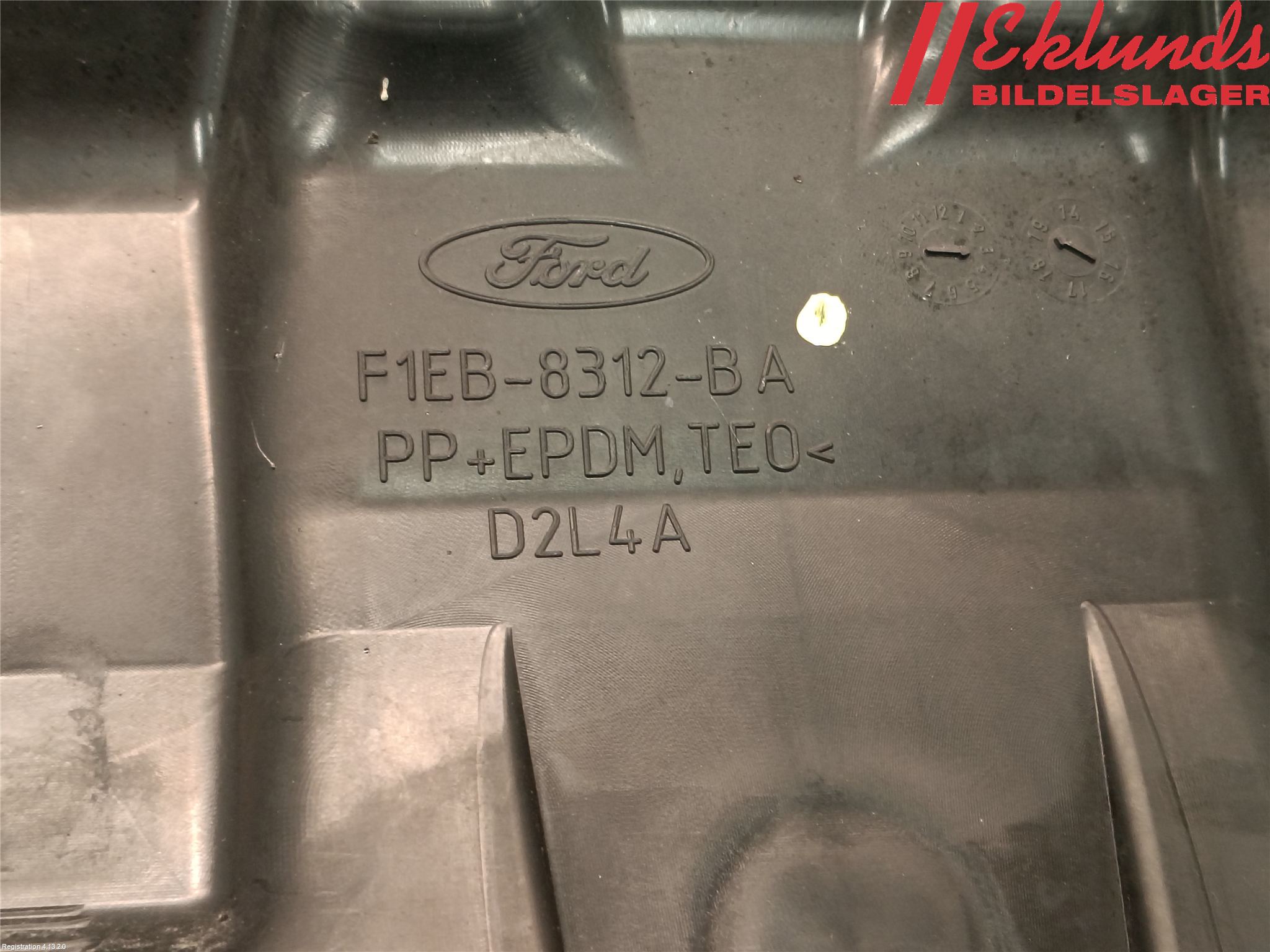 Ford FOCUS 15-18 Deflektor Plåt-Plast Kylning