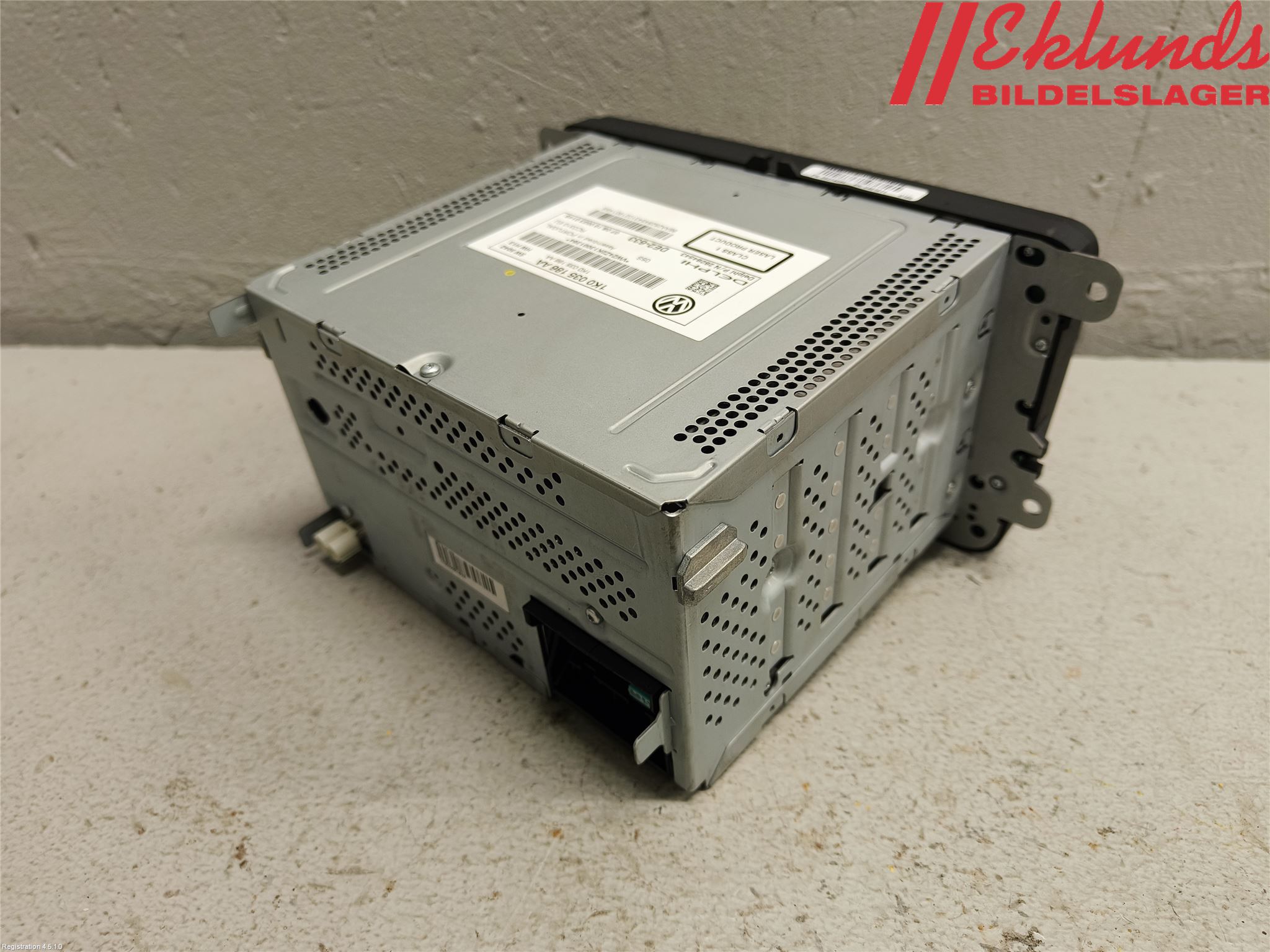 Volkswagen VW GOLF VI 09-13 Cd Radio - Multimediapanel