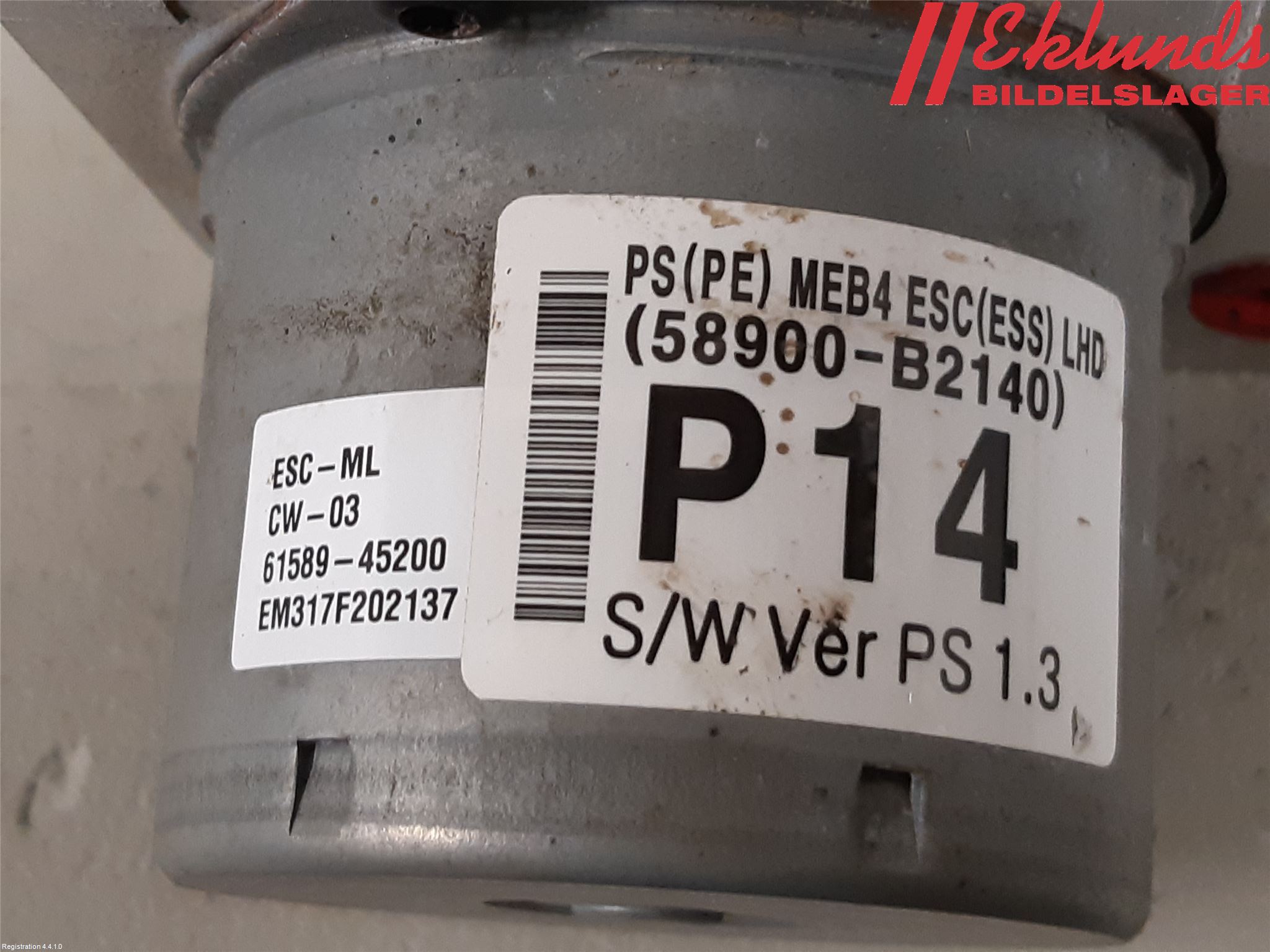 Kia SOUL 09- Abs Hydraulaggregat