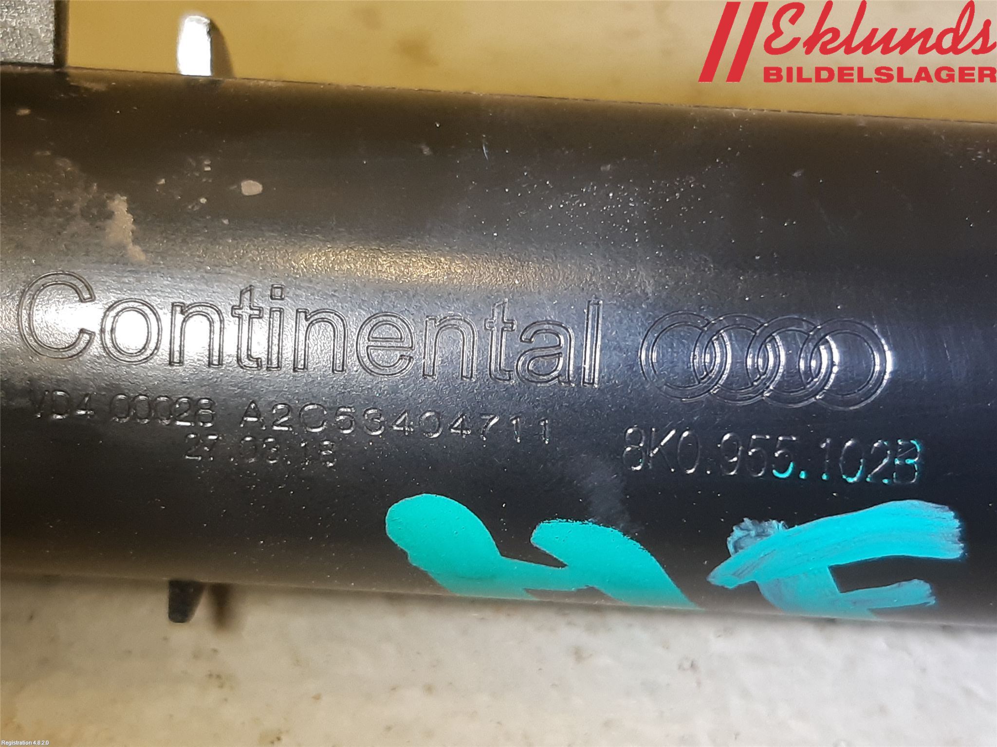 Audi A4/S4 08-11 Spolarpump Högtryck