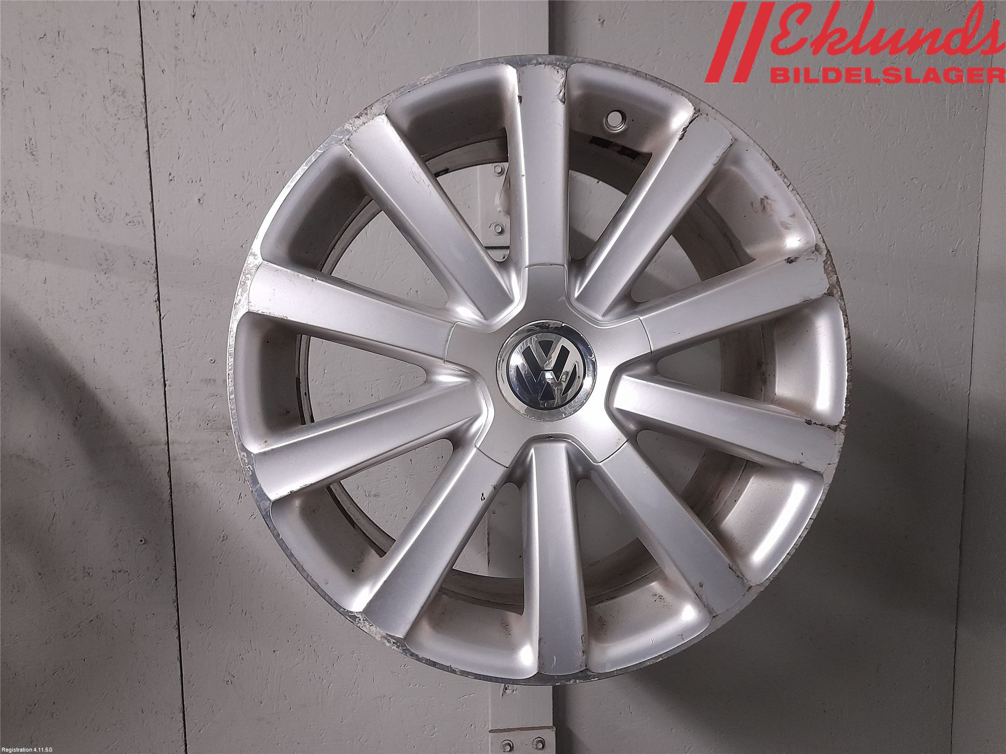 Volkswagen VW PASSAT 11-14 Fälgsats Aluminium