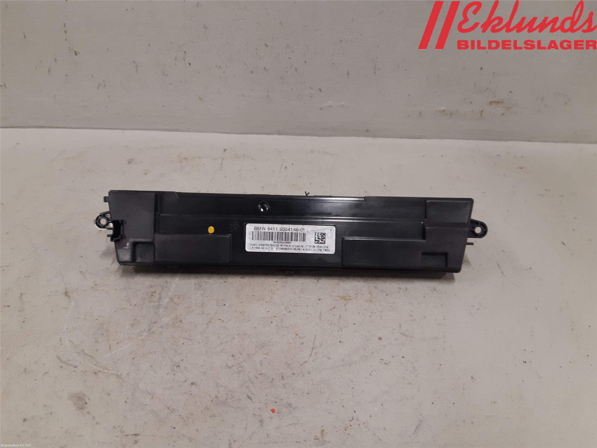 BMW 3 F30/F31/F80 12-19 Ac Styrenhet Ac Manöveren