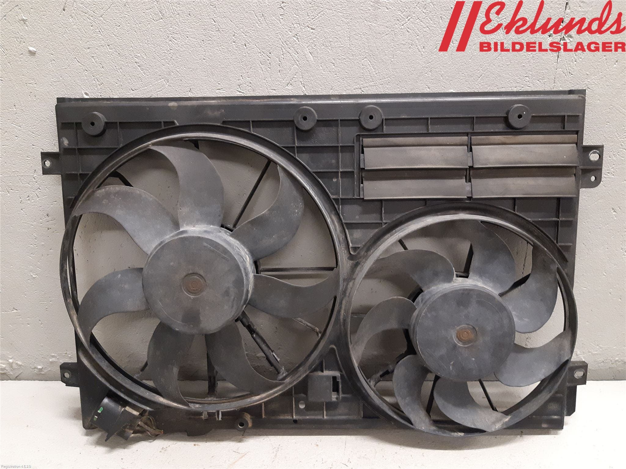 Volkswagen VW CADDY 11-15 Kylfläkt El