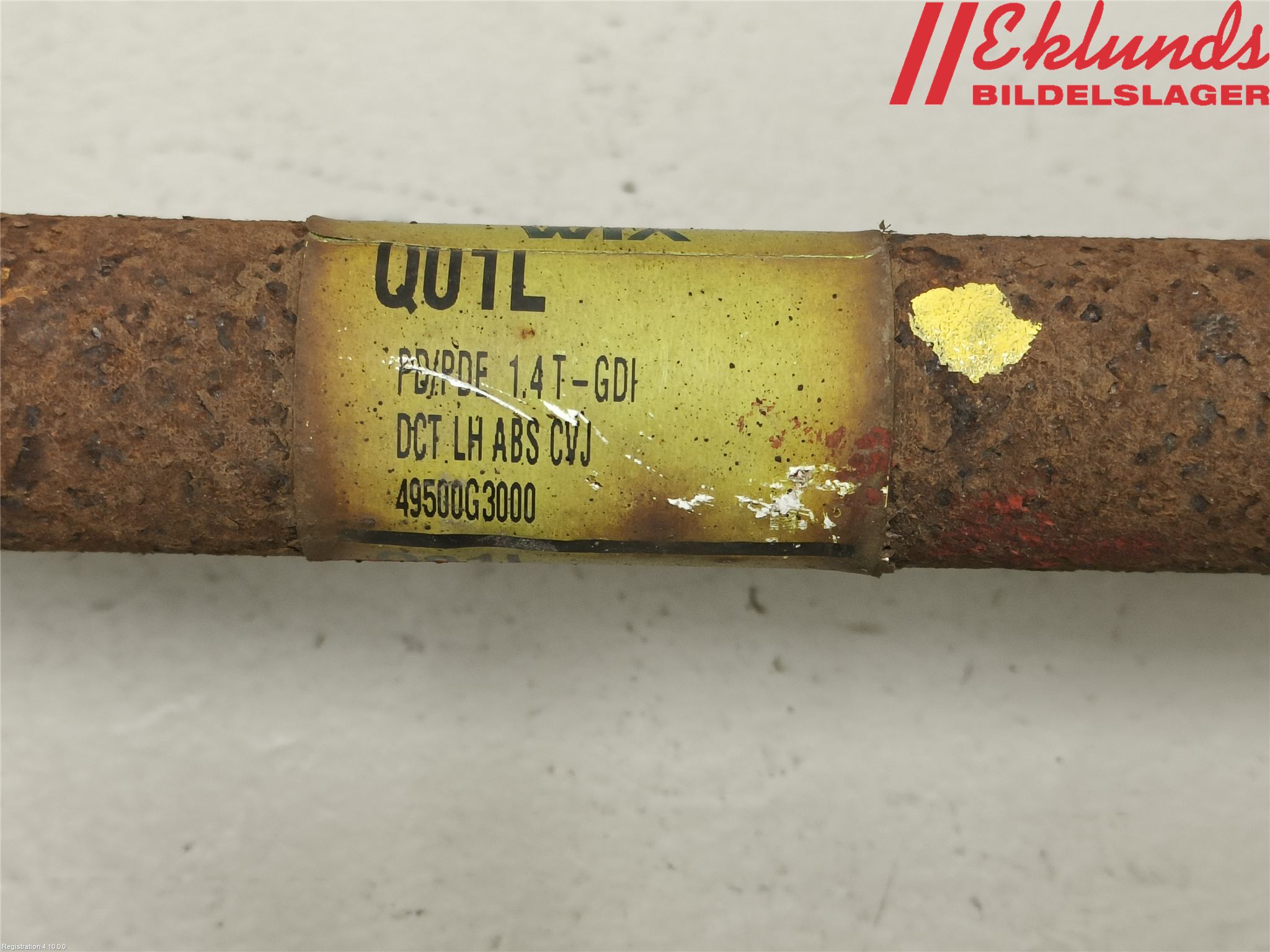 Hyundai i30 PD 17- Drivaxel Fram Vänster