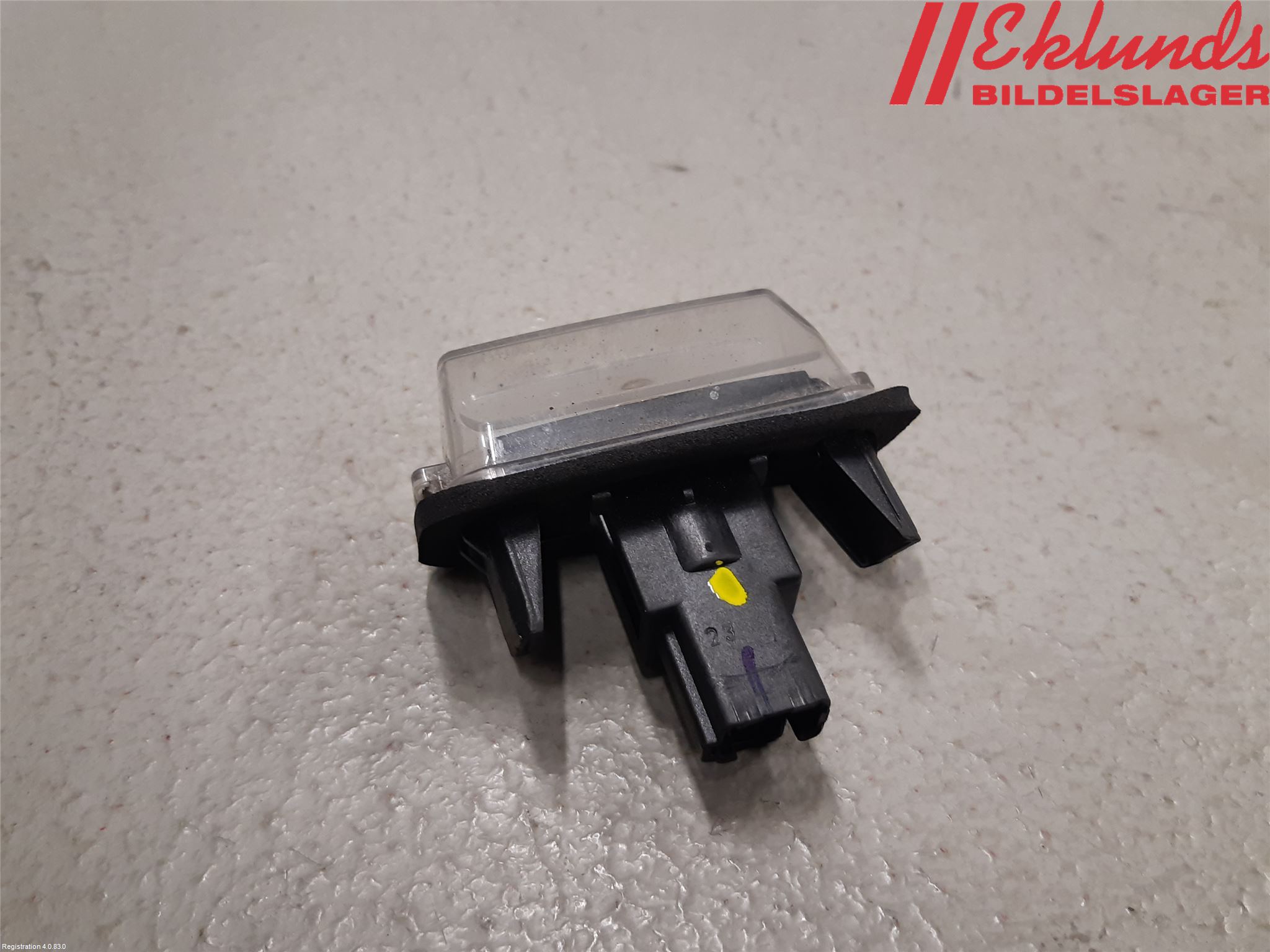 Toyota COROLLA 19- Skylt Belysning