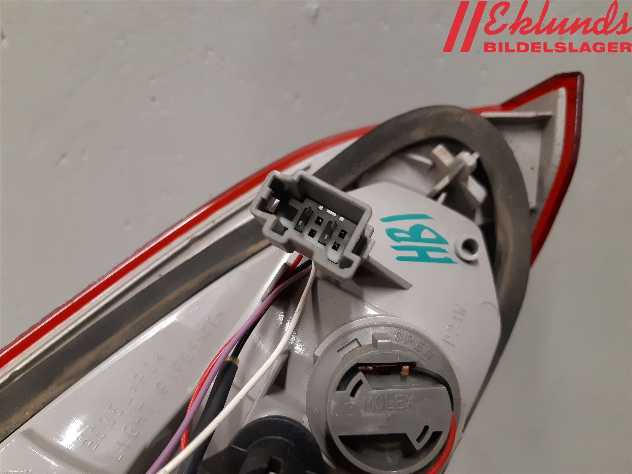 Ford FOCUS 11-14 Bakljus Lucka Hö