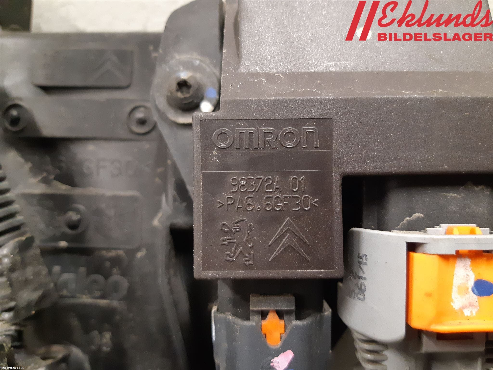 Peugeot 508 11-18 Kylfläkt El