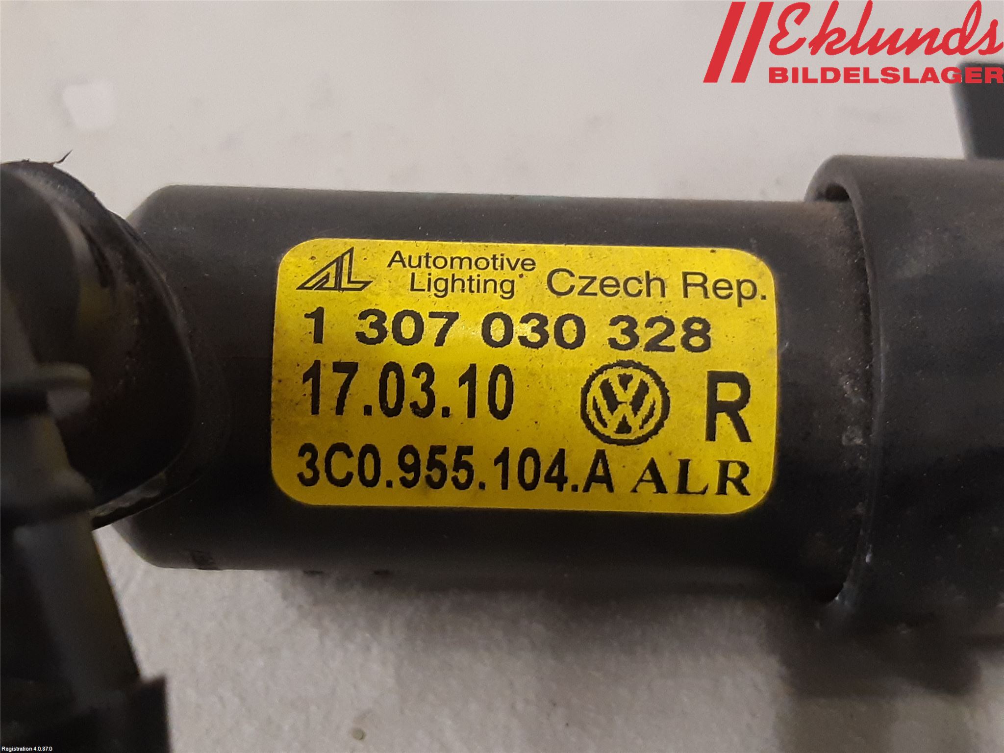 Volkswagen VW PASSAT 05-11 Spolarmunstycke Strålkastare