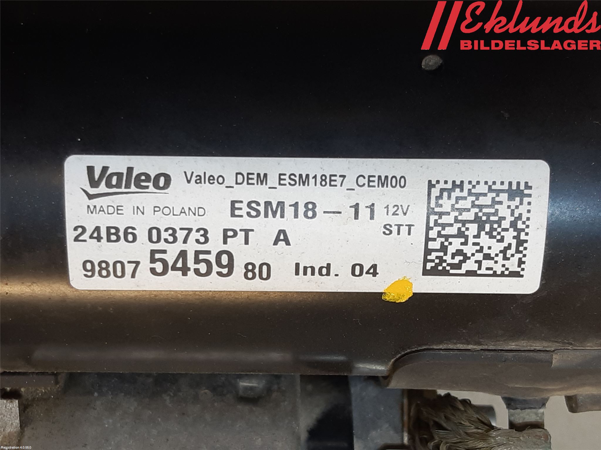 Peugeot 2008 13-20 Startmotor