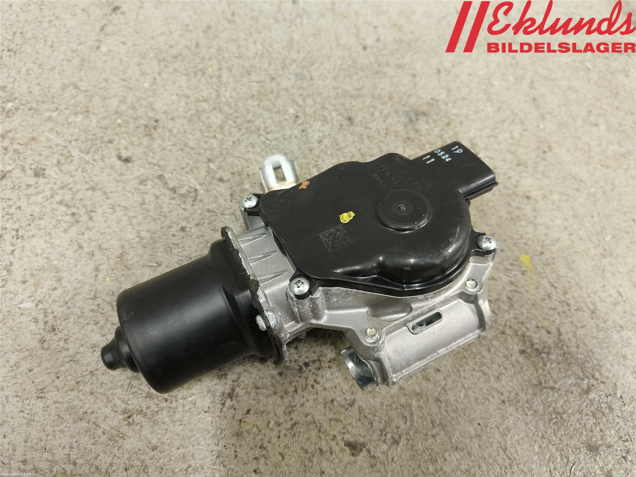 Renault CAPTUR 13-19 Torkarmotor Vindruta