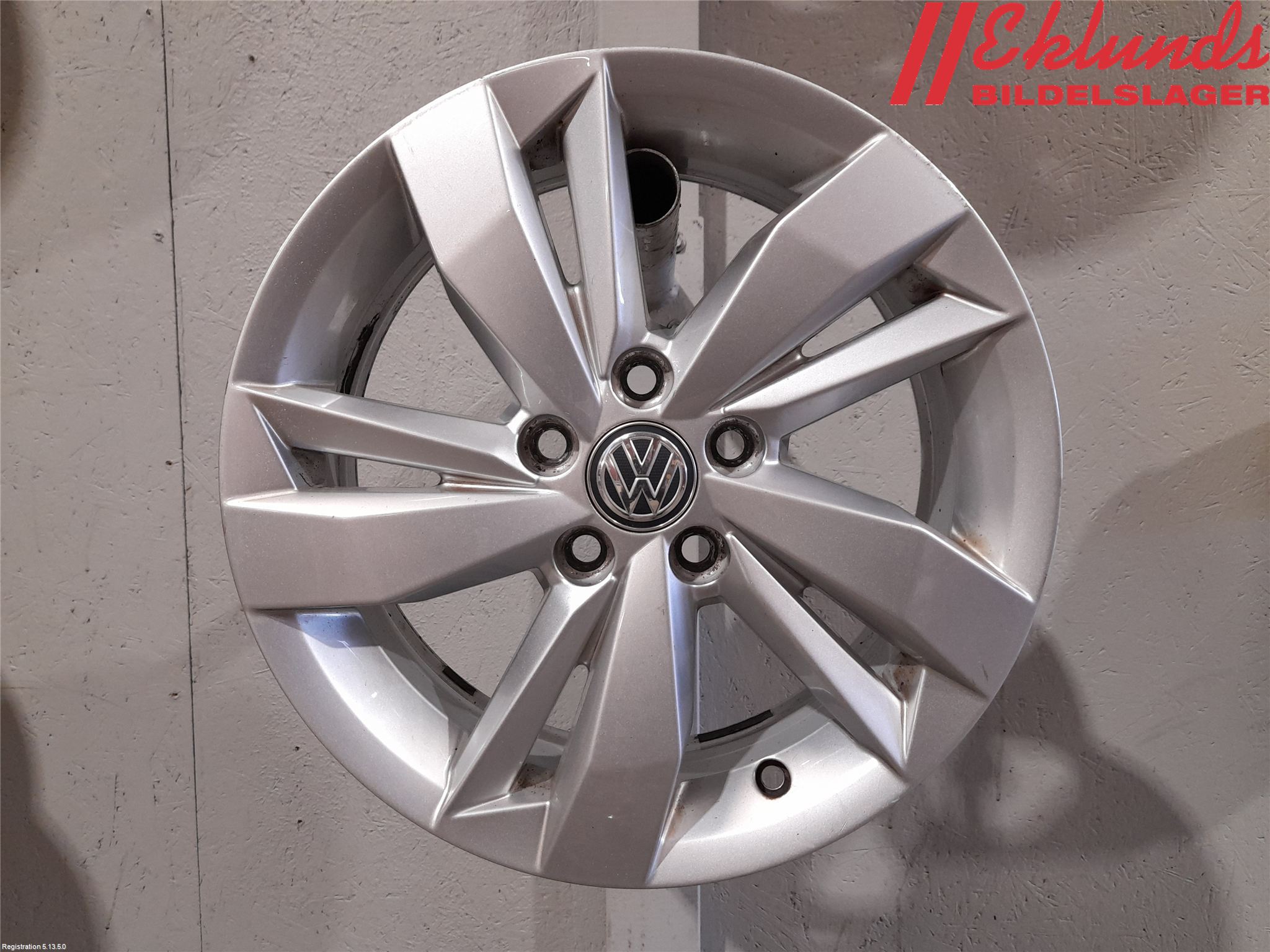 Volkswagen VW POLO VI 18->> Fälgsats Aluminium