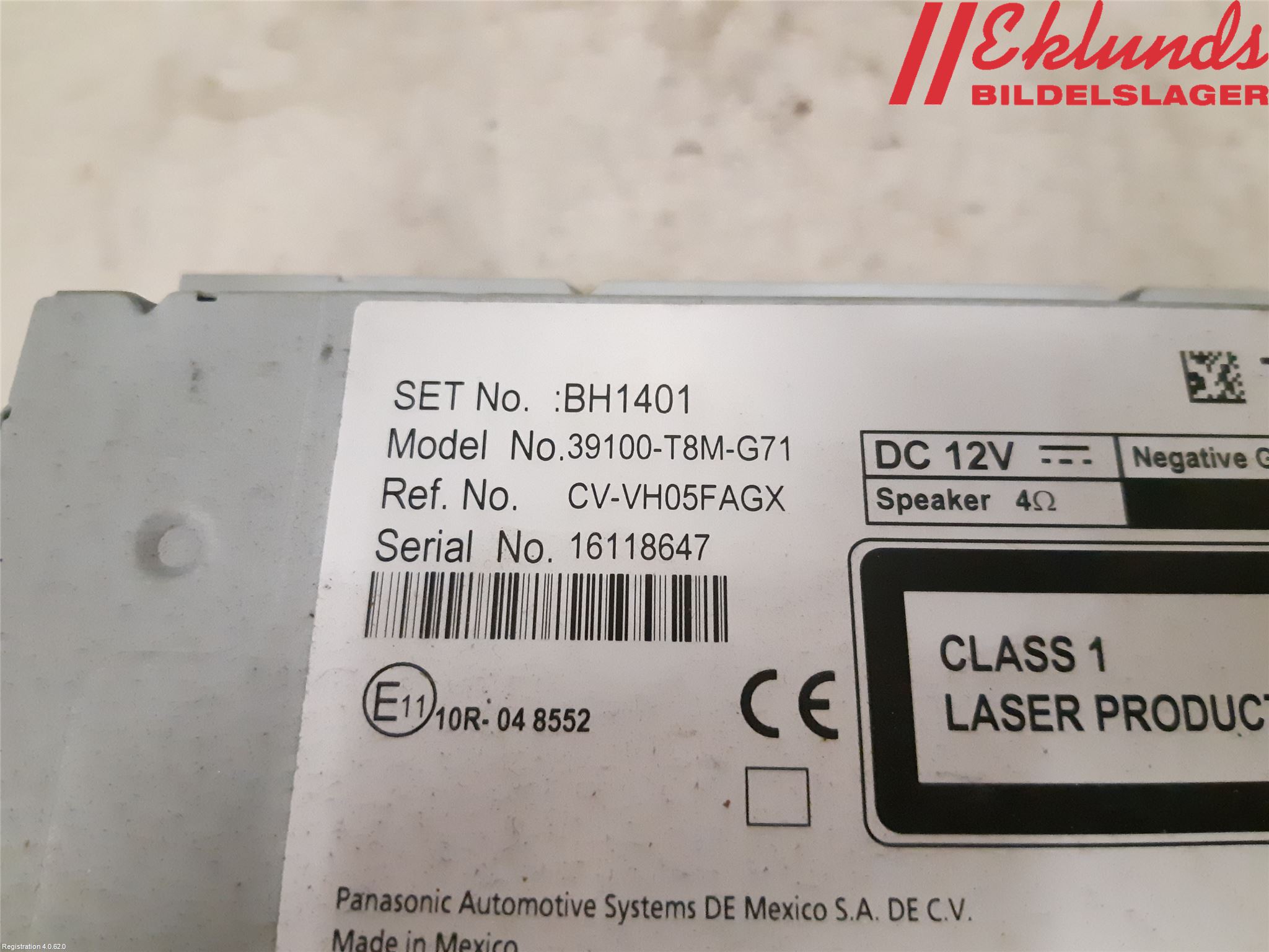 Honda HR-V 15-21 Cd Radio - Multimediapanel