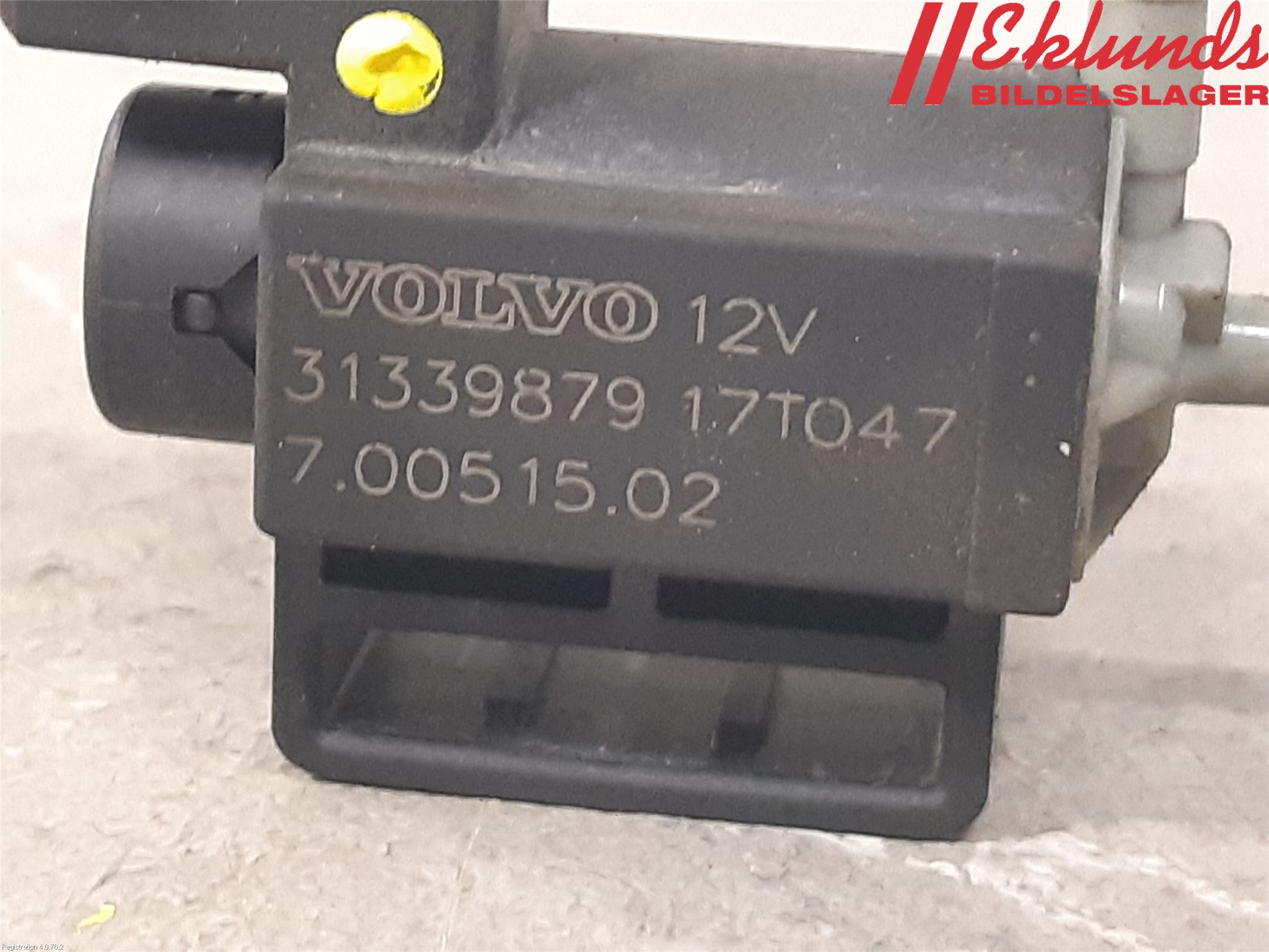 Volvo V40 12-19 Magnetventil Laddtryck
