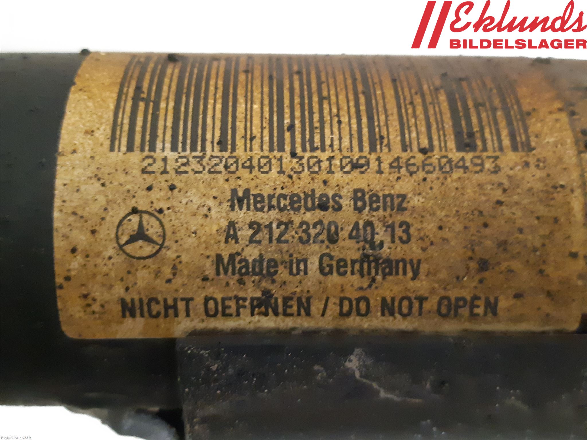 Mercedes-Benz MB E-KLASS (W212) 09-16 Fjäderben Fram Höger