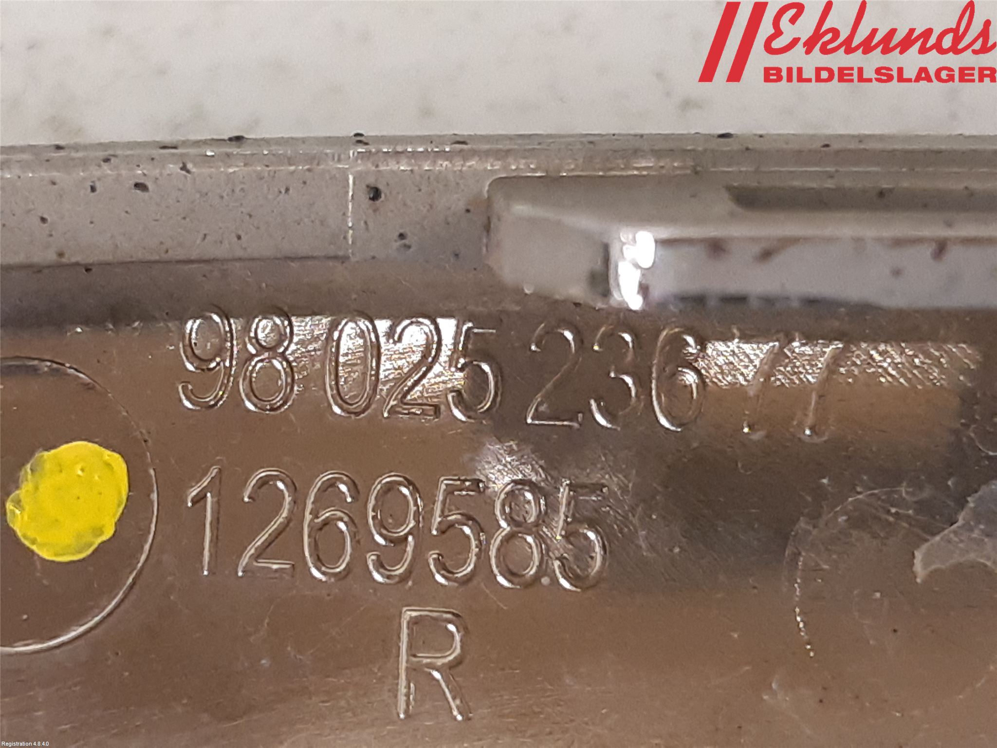 Peugeot 2008 13-20 Stötfångarlist Fram