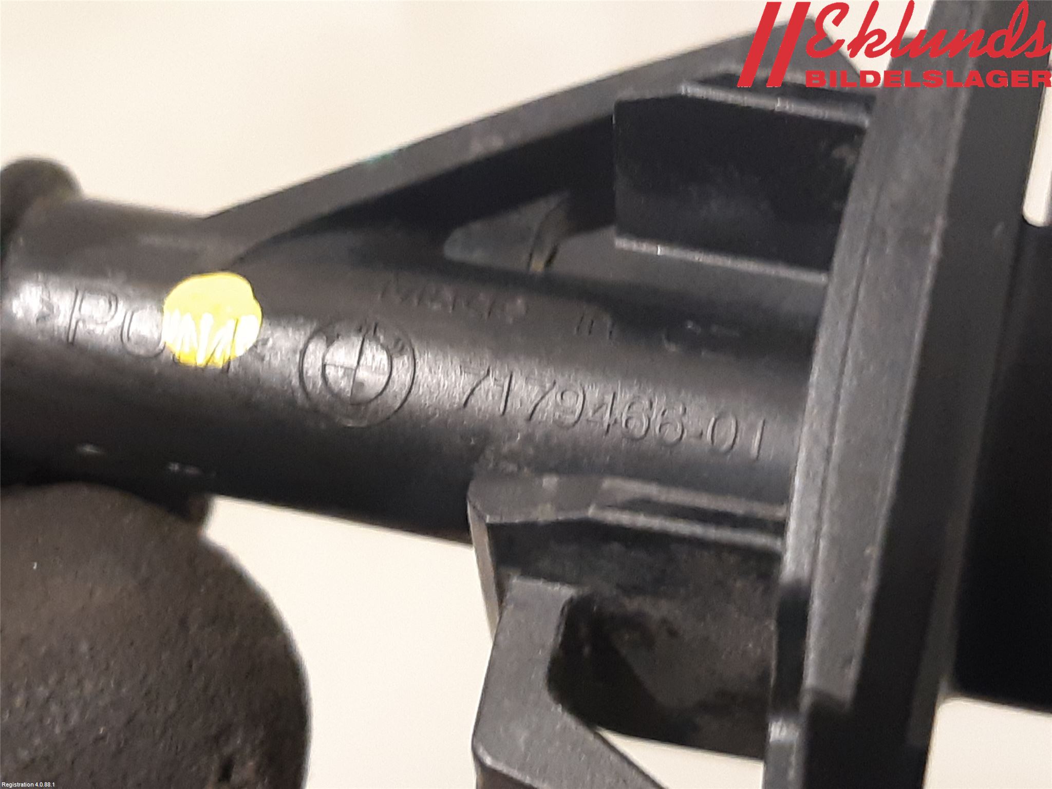 BMW X1 E84 10-15 Spolarmunstycke Strålkastare