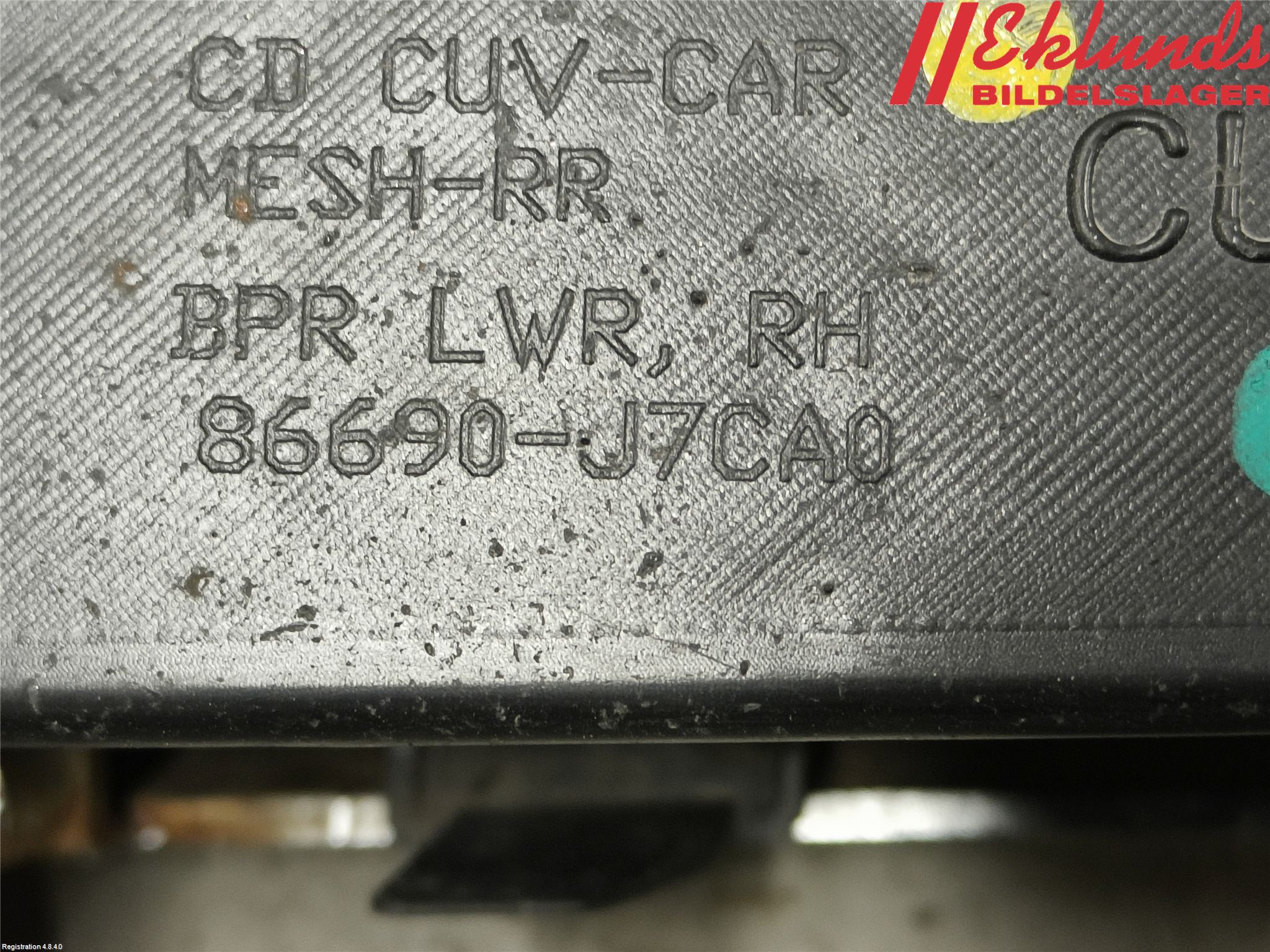 Kia XCEED 19- Stötfångardel Bak Hö