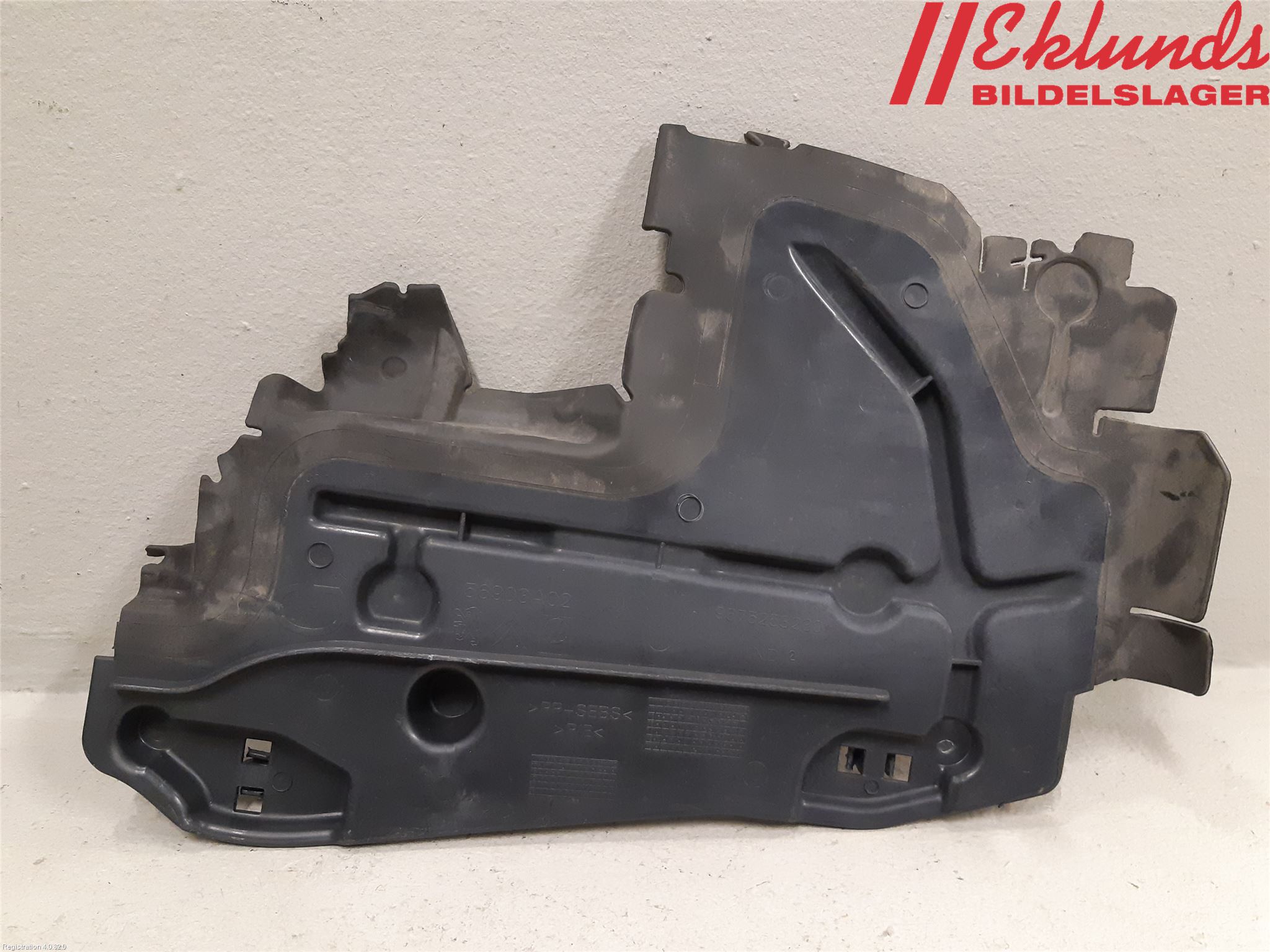 Peugeot PEUGOT 208 16-19 Deflektor Plåt-Plast Kylning