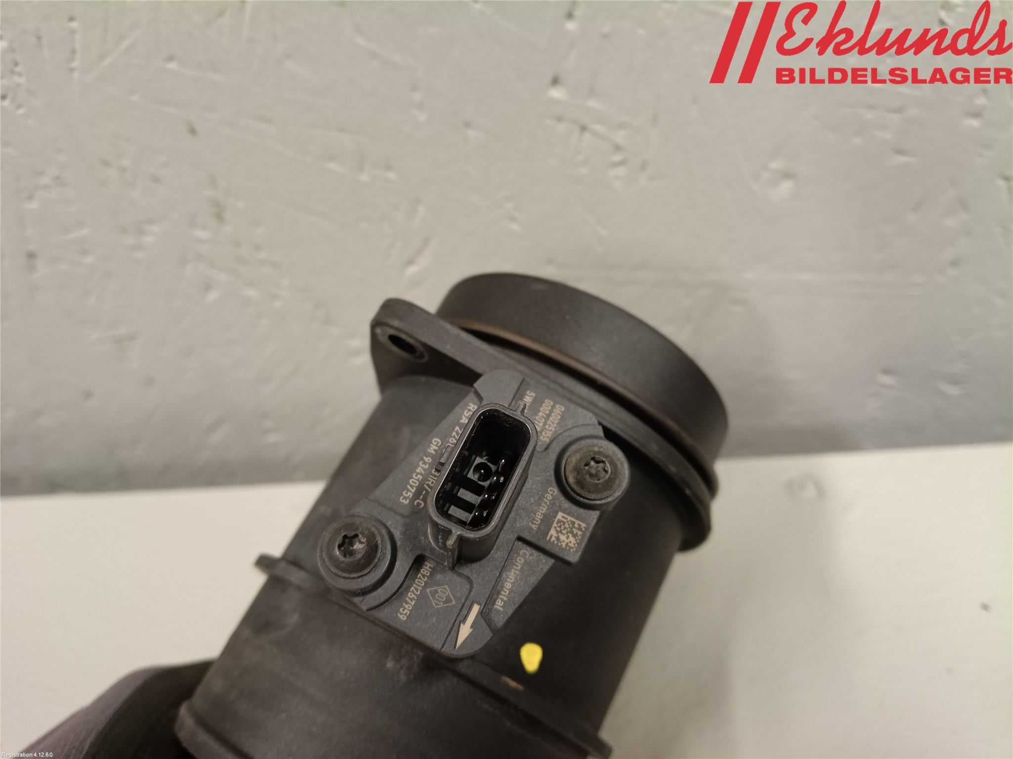 Renault MASTER III 15-20 Injluftmassamätare