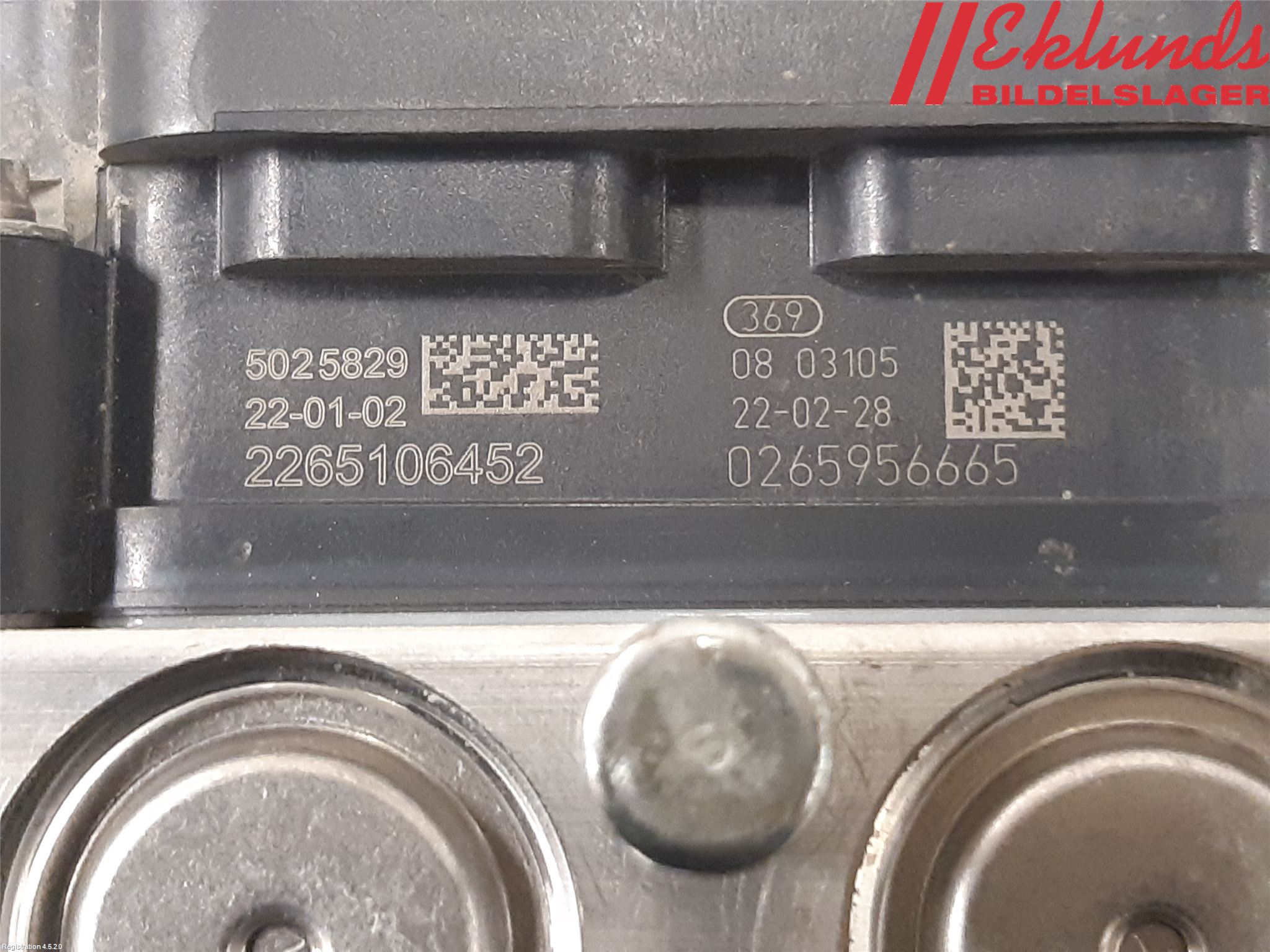 Tesla MODEL Y 21- Abs Hydraulaggregat