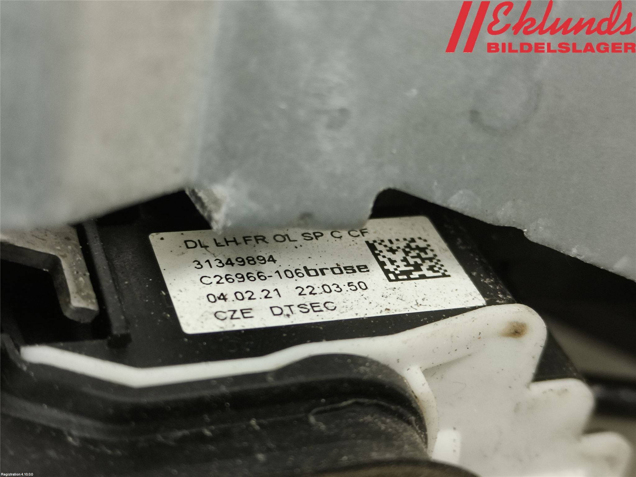 Volvo V90 17->> Låskista-Dörrlås