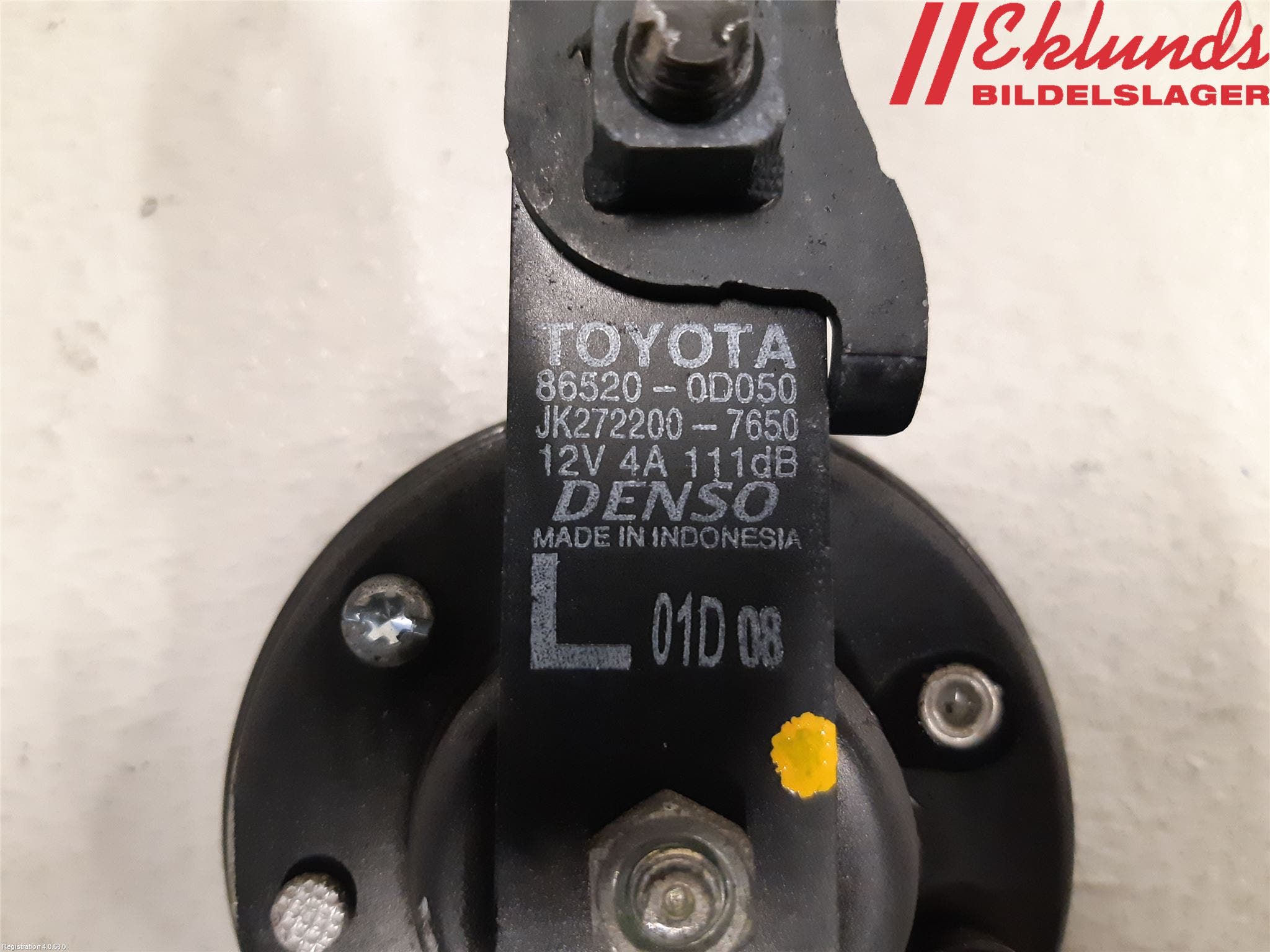 Toyota COROLLA 19- Signalhorn