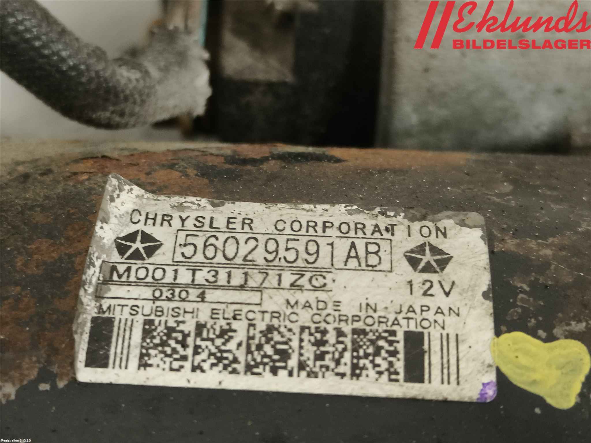Fiat FREEMONT Startmotor Diesel