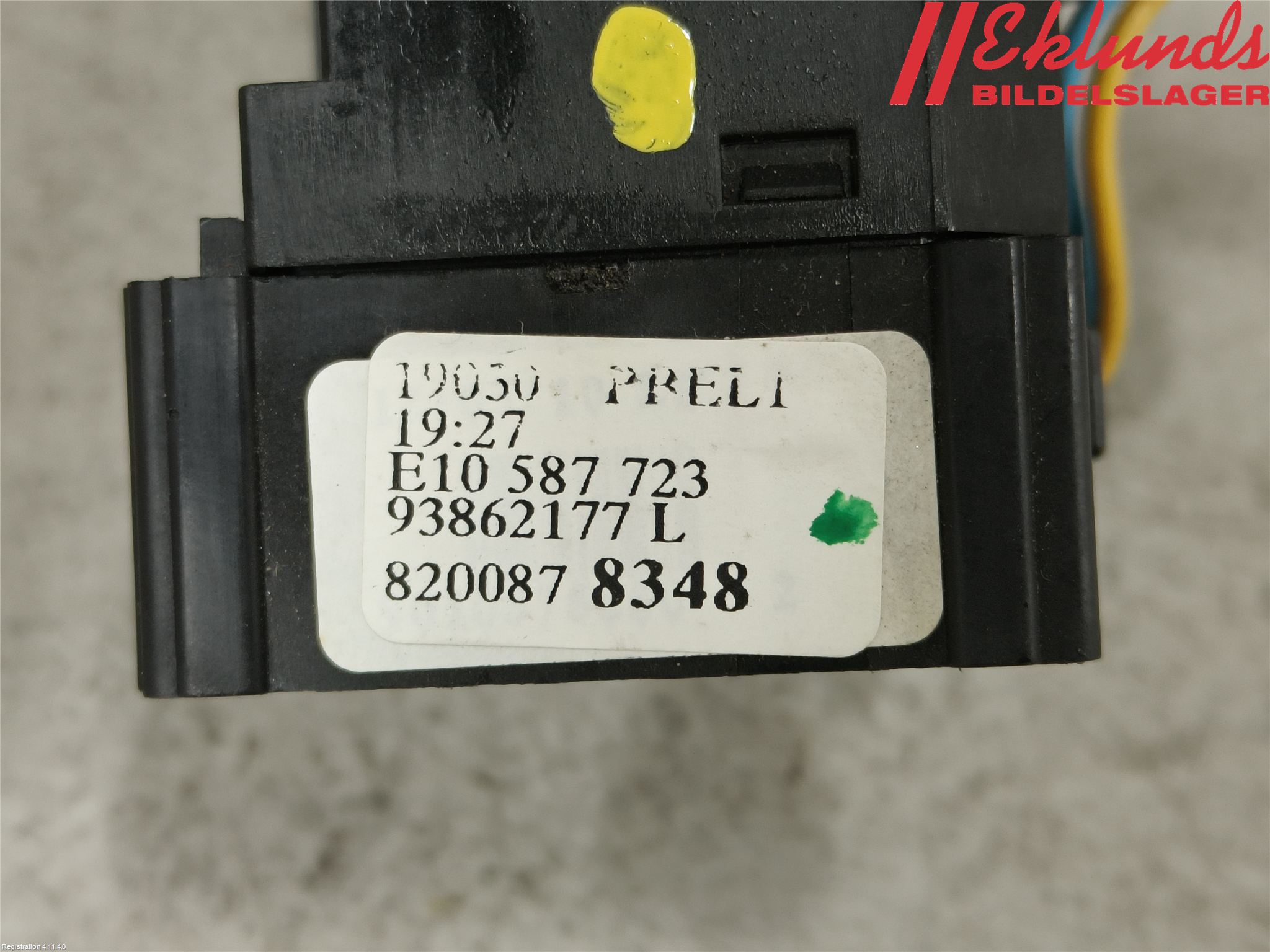 Opel VIVARO 01-14 Spak Blinkers-Ljusomk