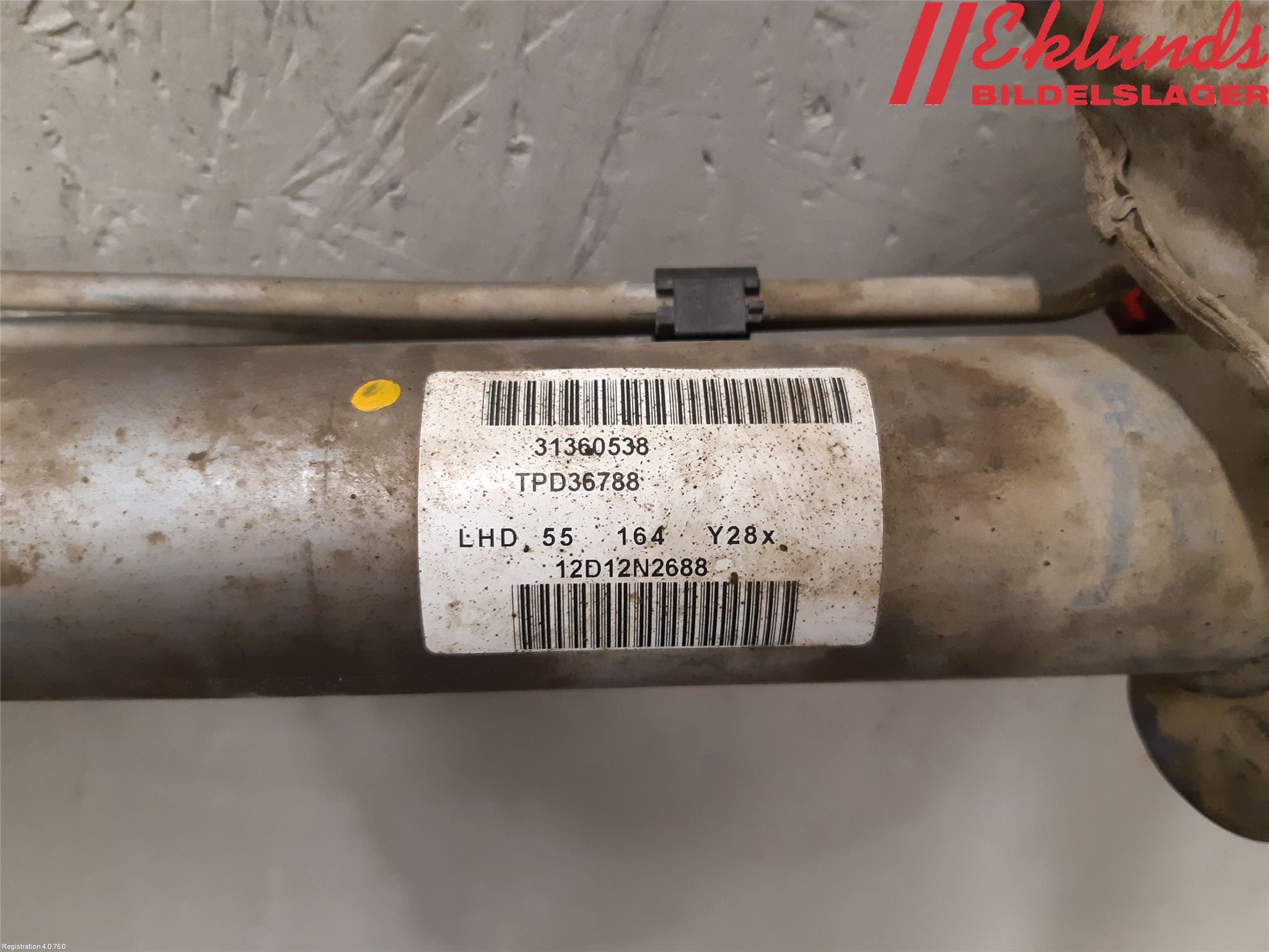 Volvo V70 08-13 Styrväxel Servo -Snäcka