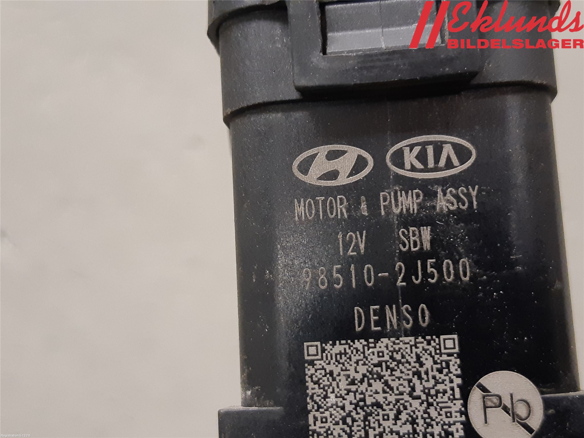 Hyundai KONA/ELECTRIC OS 18-23 Spolarpump Vindruta