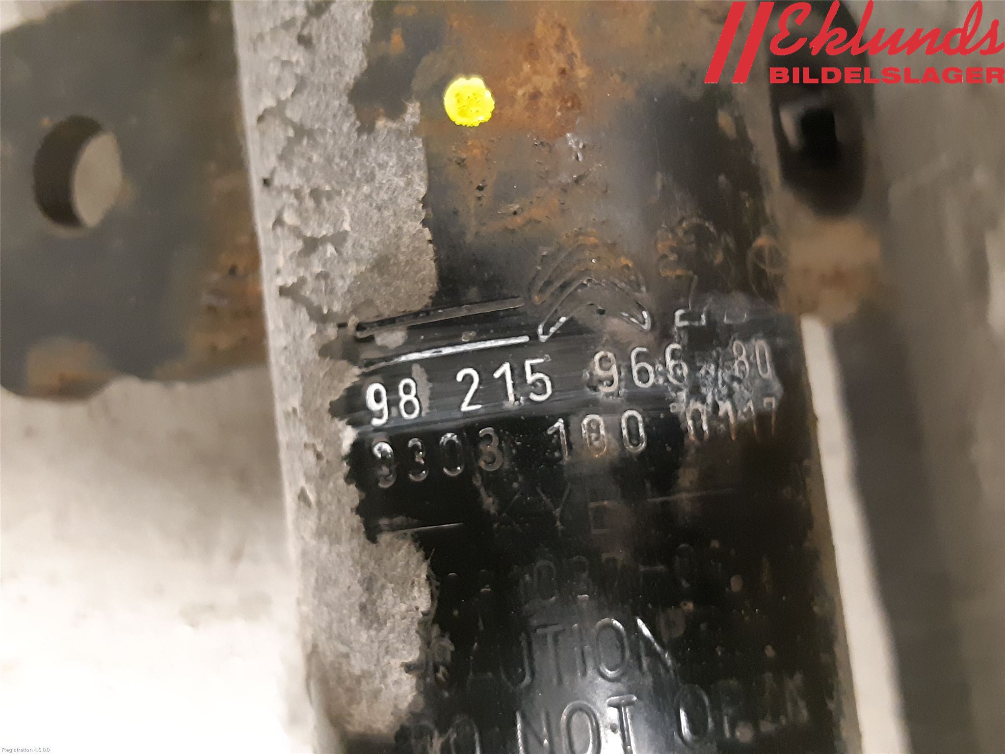 Peugeot EXPERT/E-EXPERT 17- Fjäderben Fram Vänster