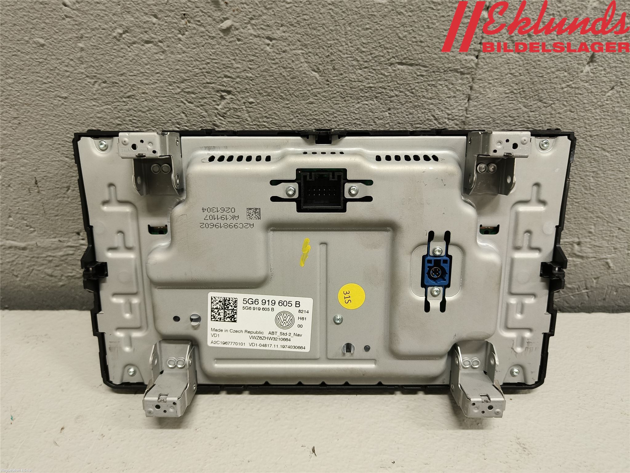 Volkswagen VW PASSAT 20-24 Cd Radio - Multimediapanel