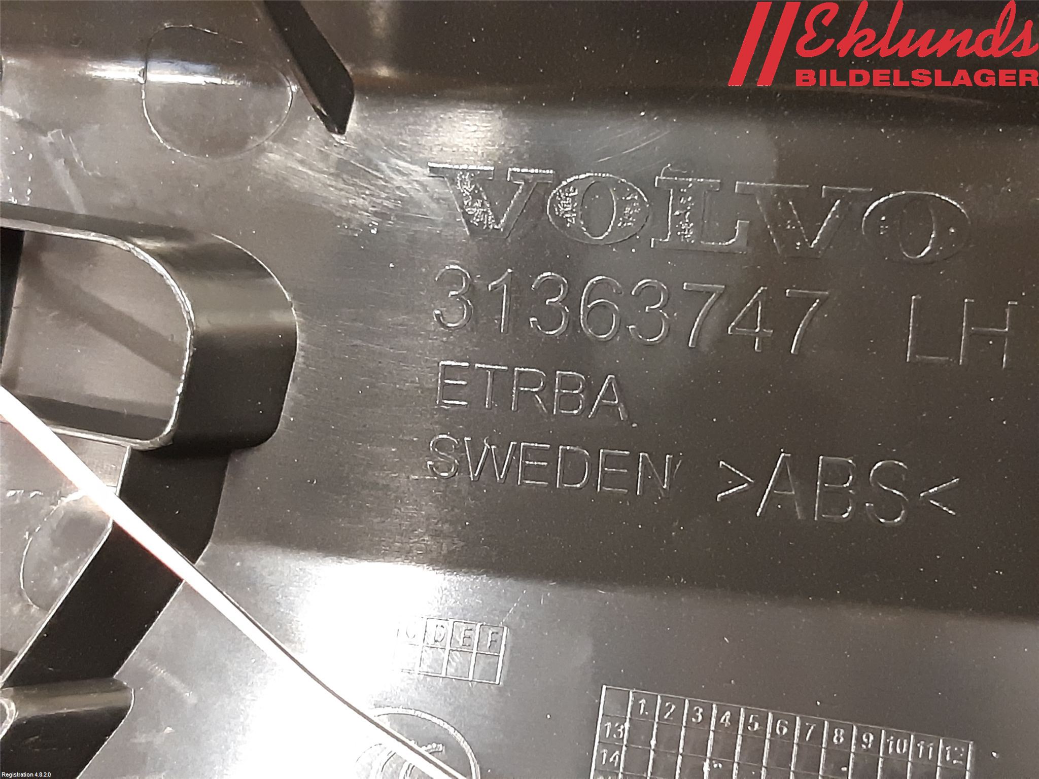 Volvo XC90/RECHARGE 16- Inr Tröskel-Insteg