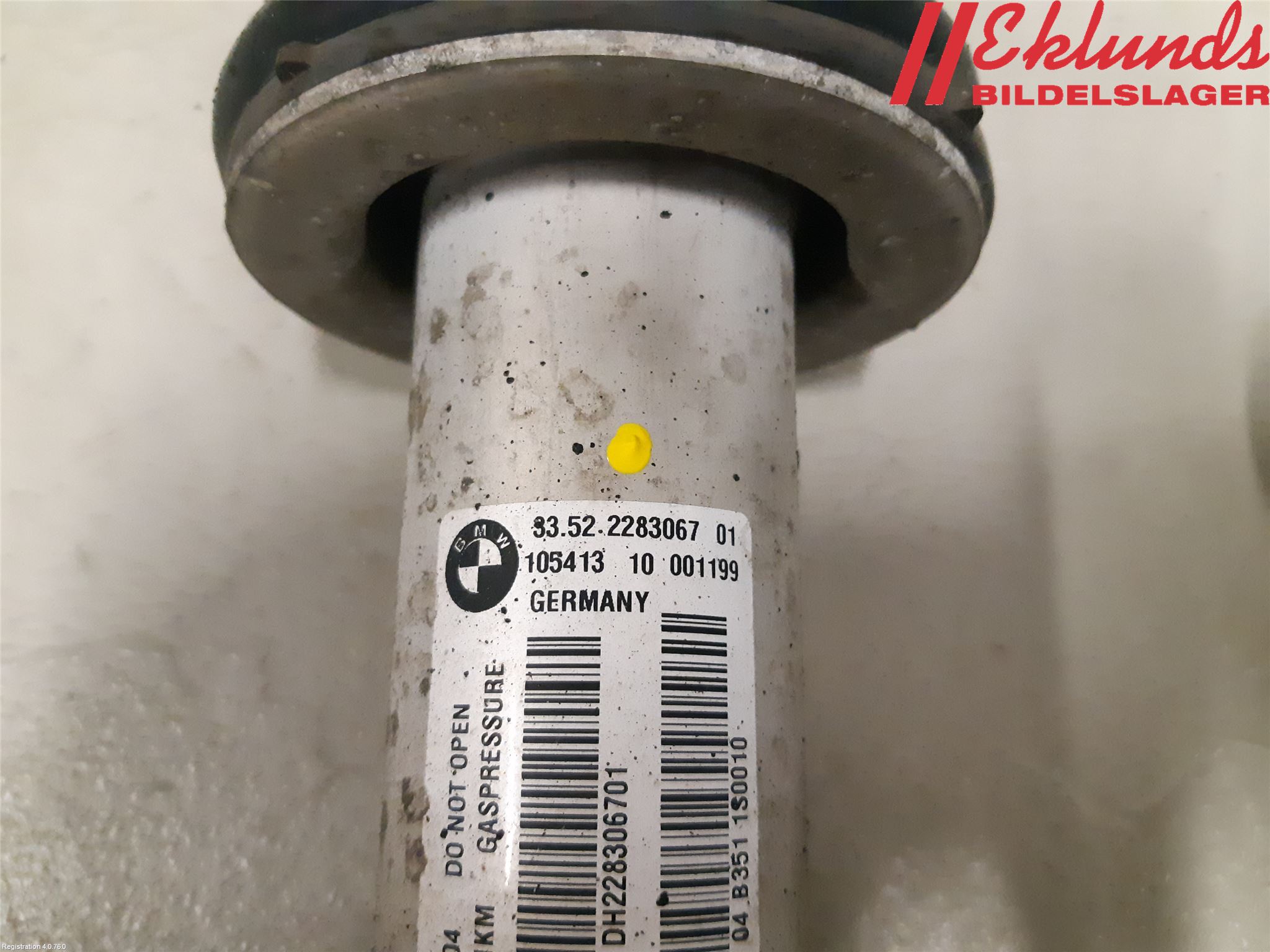 BMW 6 E63/64    02-10 Fjäderben Bak Höger