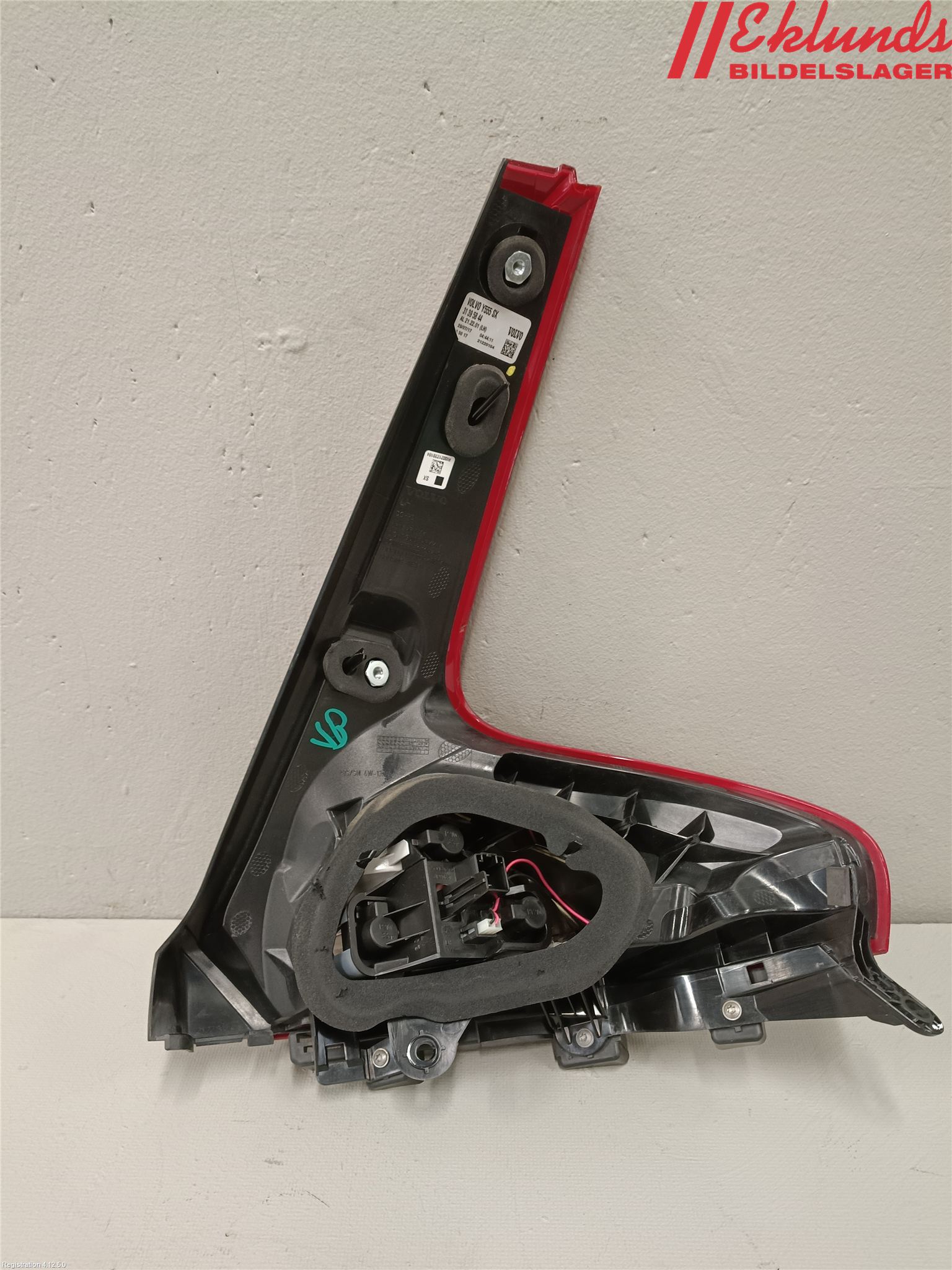 Volvo V40 12-19 Bakljus Vänster