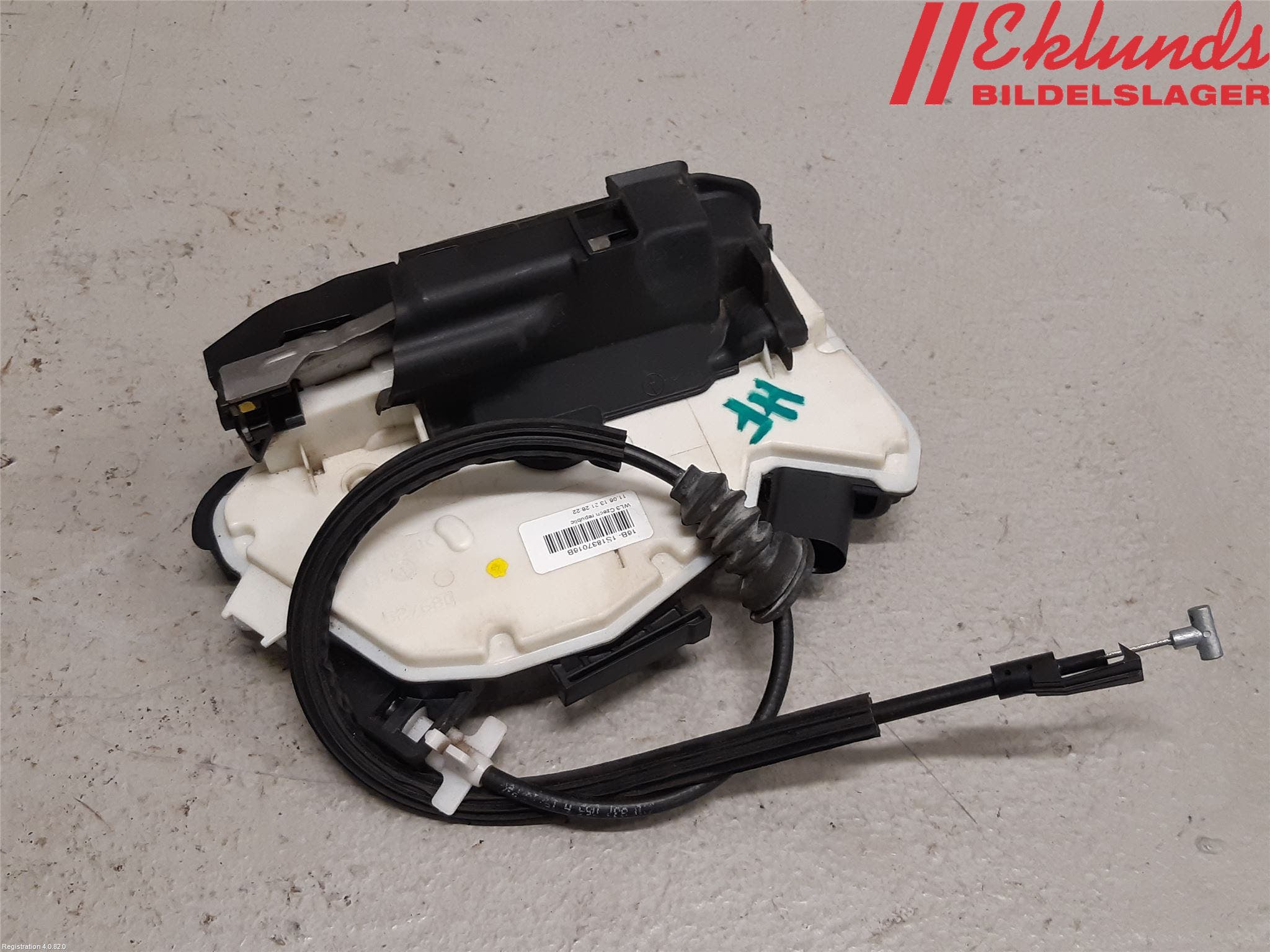 Skoda SUPERB 09-15 Låskista-Dörrlås