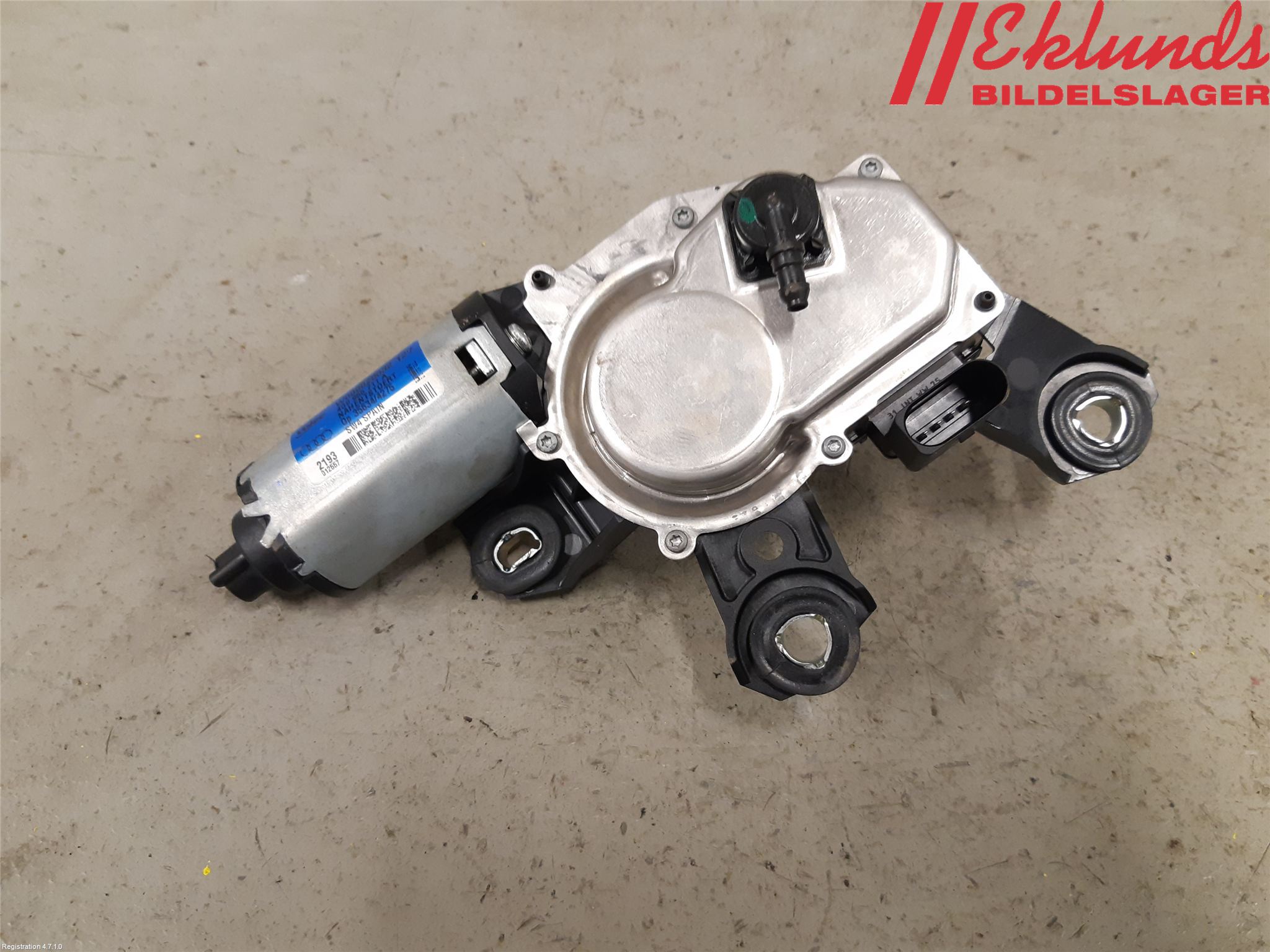 Audi A6/S6 4G 11-18 Torkarmotor Baklucka