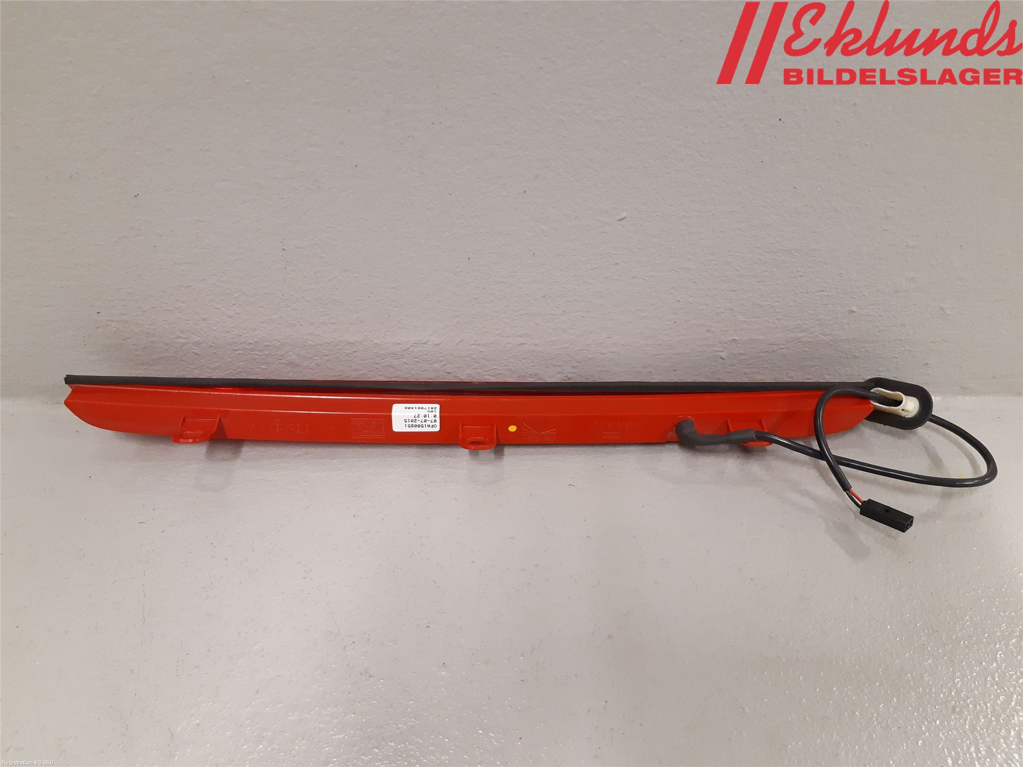 Audi A6/S6 4G 11-18 Bromsljus Bakruta