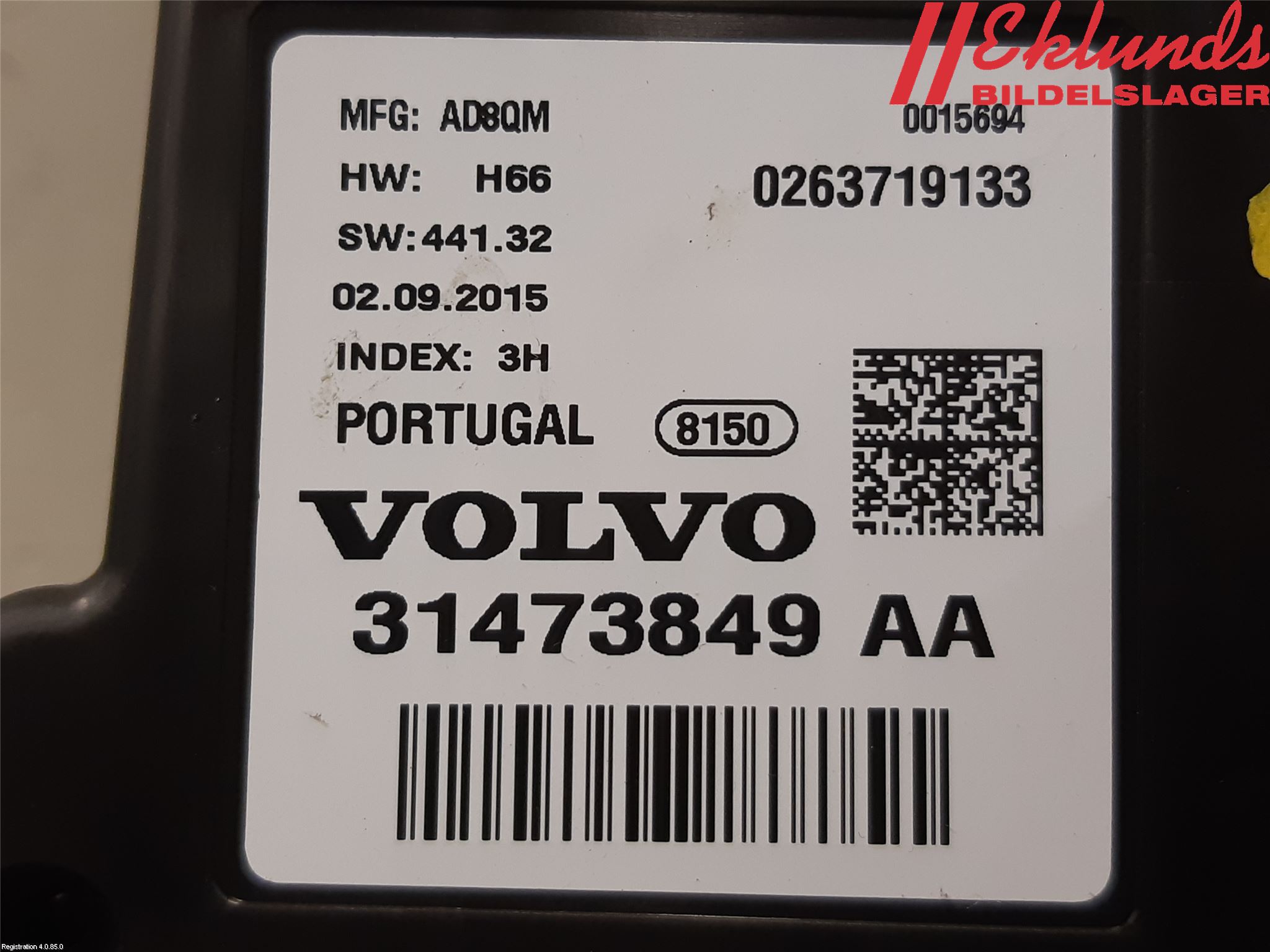 Volvo XC90/RECHARGE 16- Instrument Komb