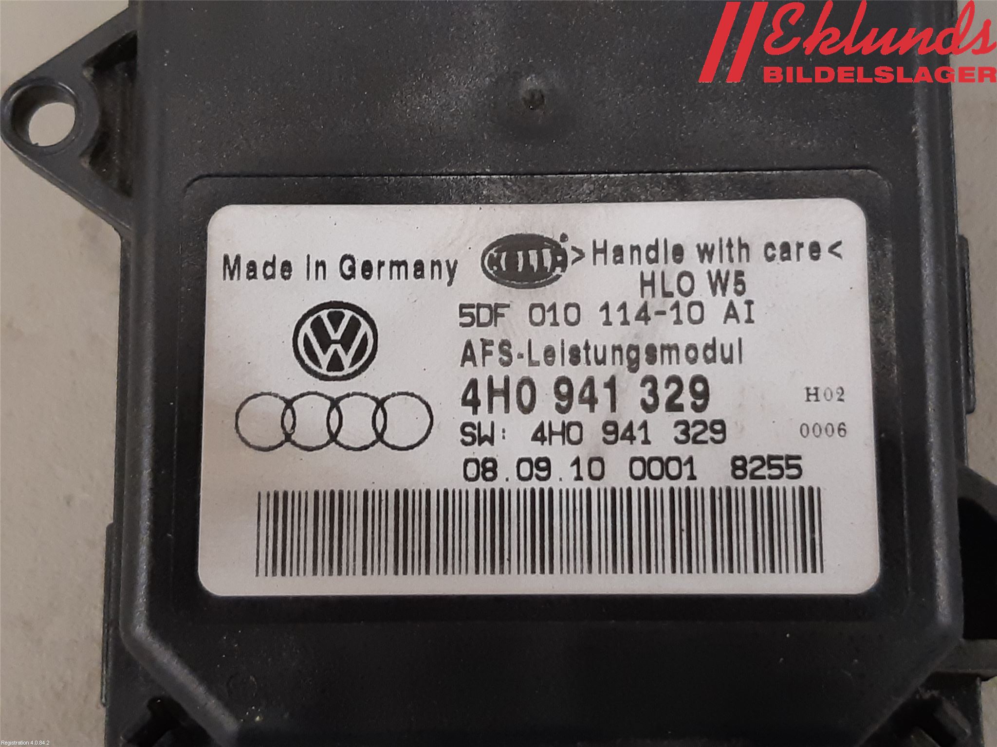 Volkswagen VW TOUAREG 7P 11-18 Styrenhet Strålkastare