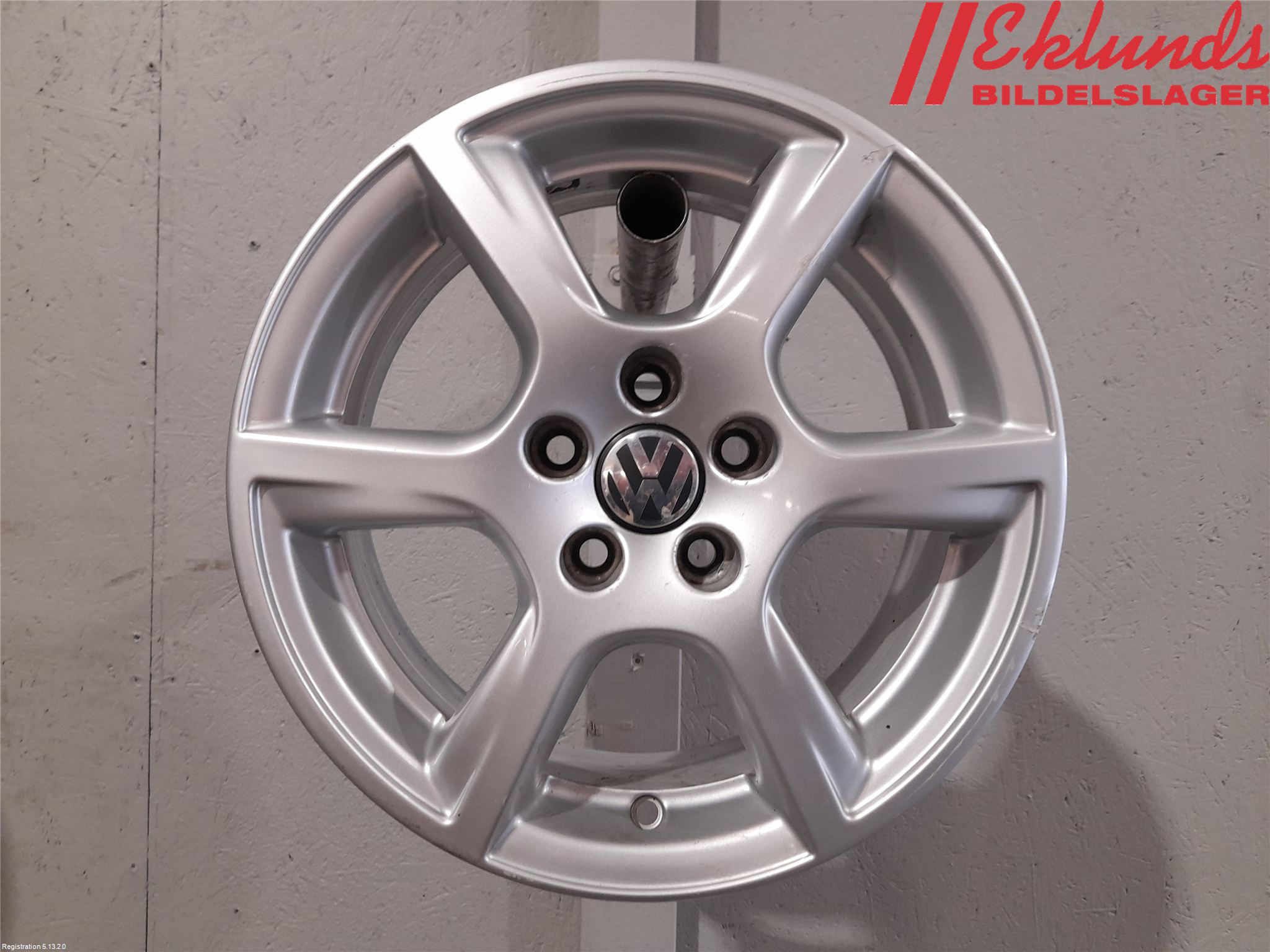 Volkswagen VW POLO 10-17 Fälgsats Aluminium