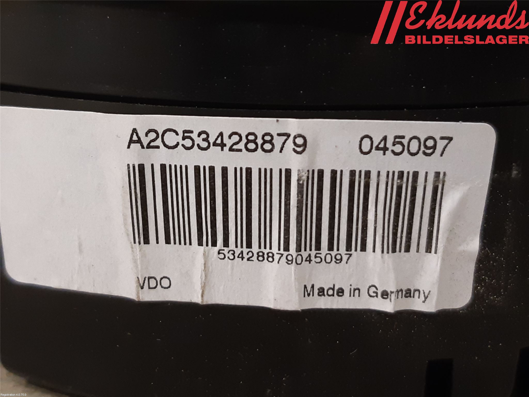 Volkswagen VW GOLF VI 09-13 Instrument Komb